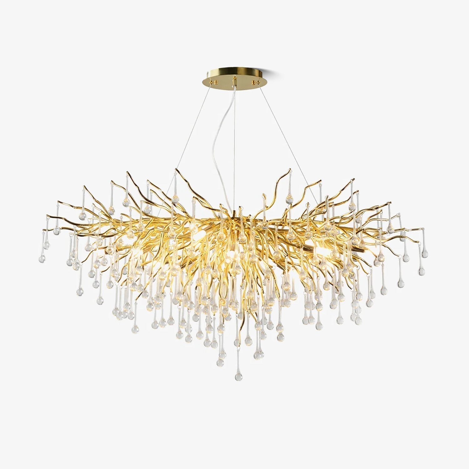 Teardrop Crystal Chandelier - Letslighting