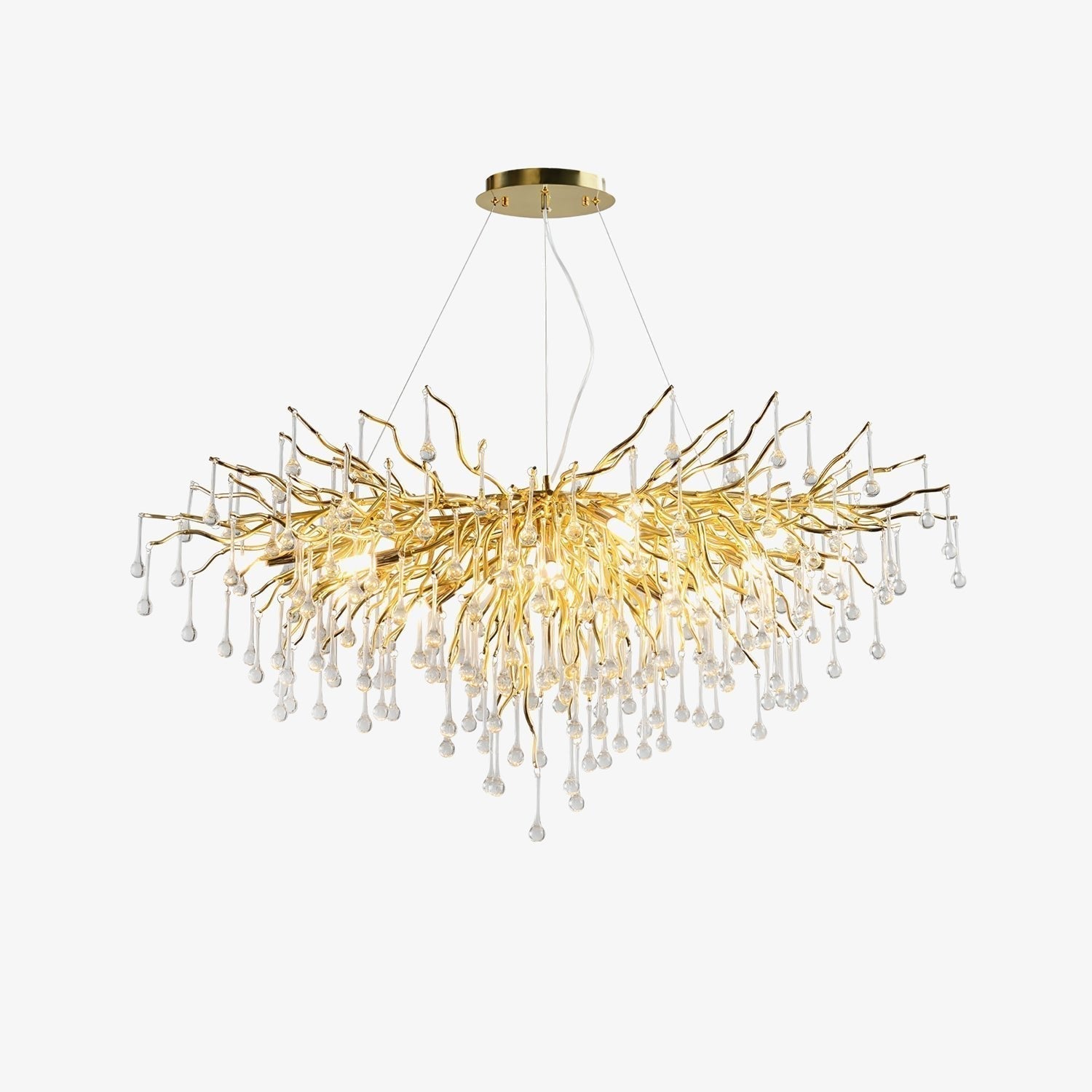 Teardrop Crystal Chandelier - Letslighting