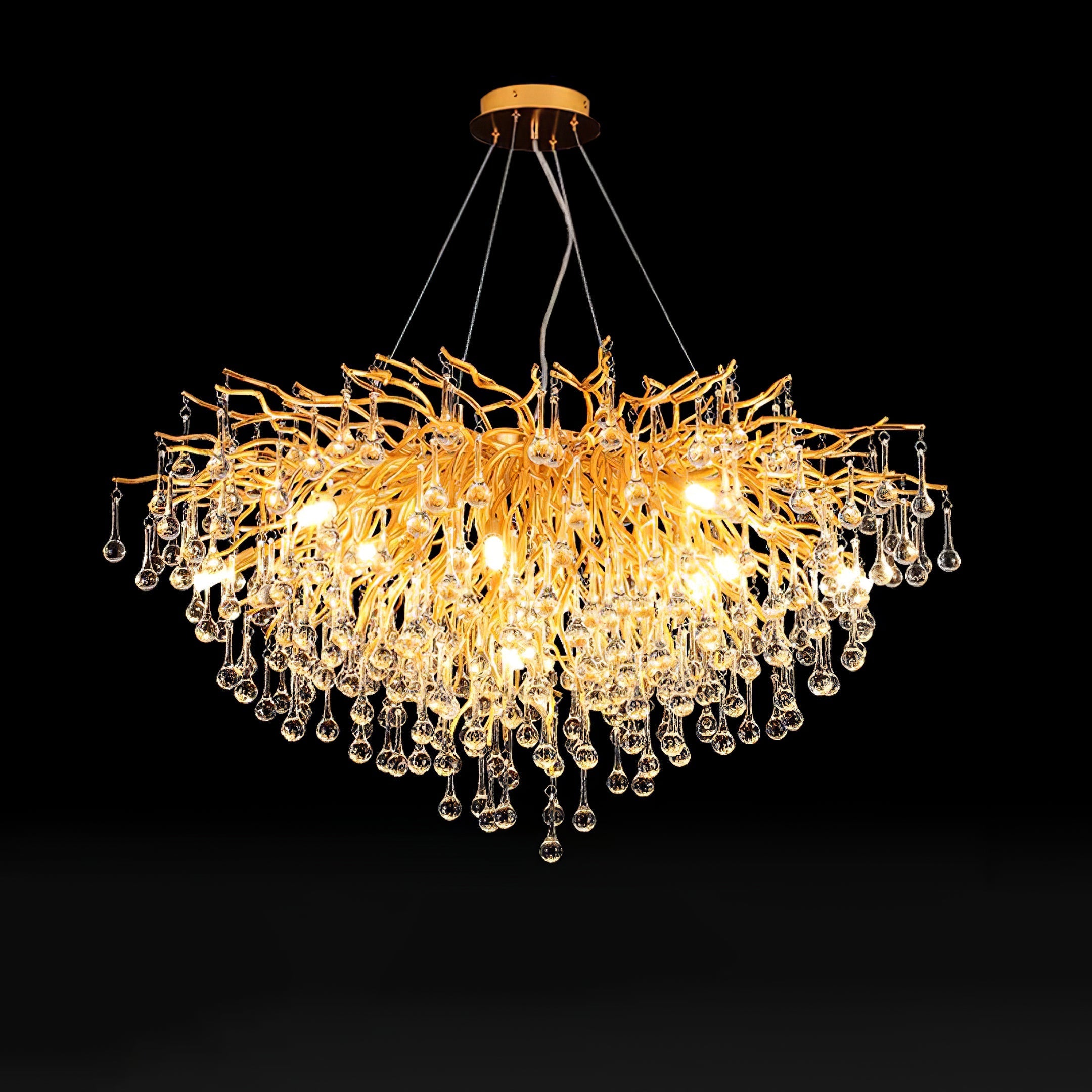 Hephaestus Chandelier Tassel Luxury