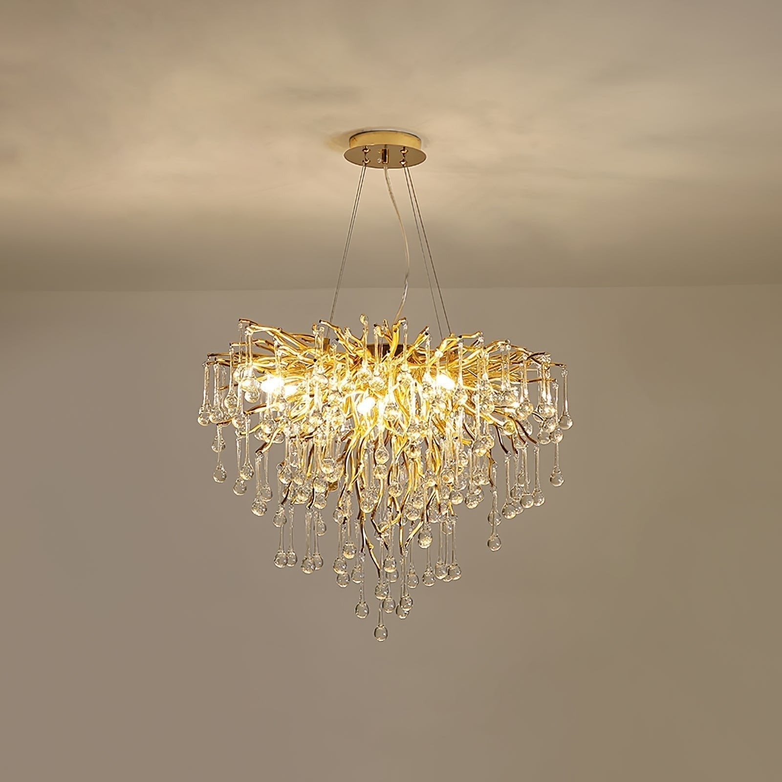 Teardrop Crystal Chandelier - Letslighting