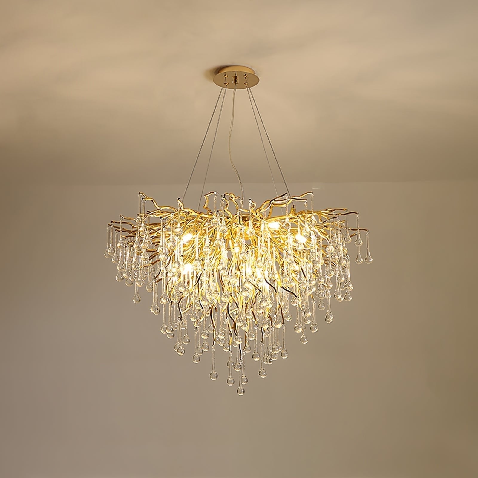 Teardrop Crystal Chandelier - Letslighting