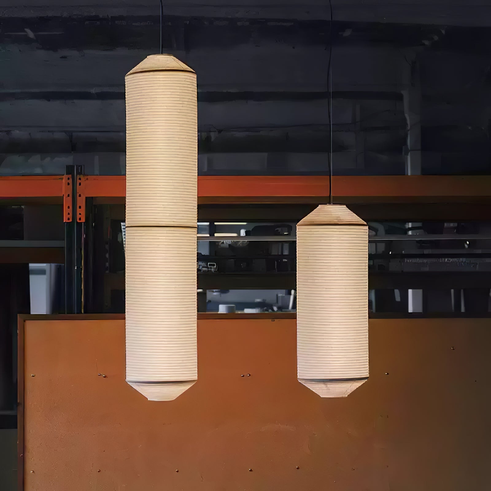 Citheis Modern Minimalist Natural Mulberry Silk Metal Pendant Lamp - Letslighting