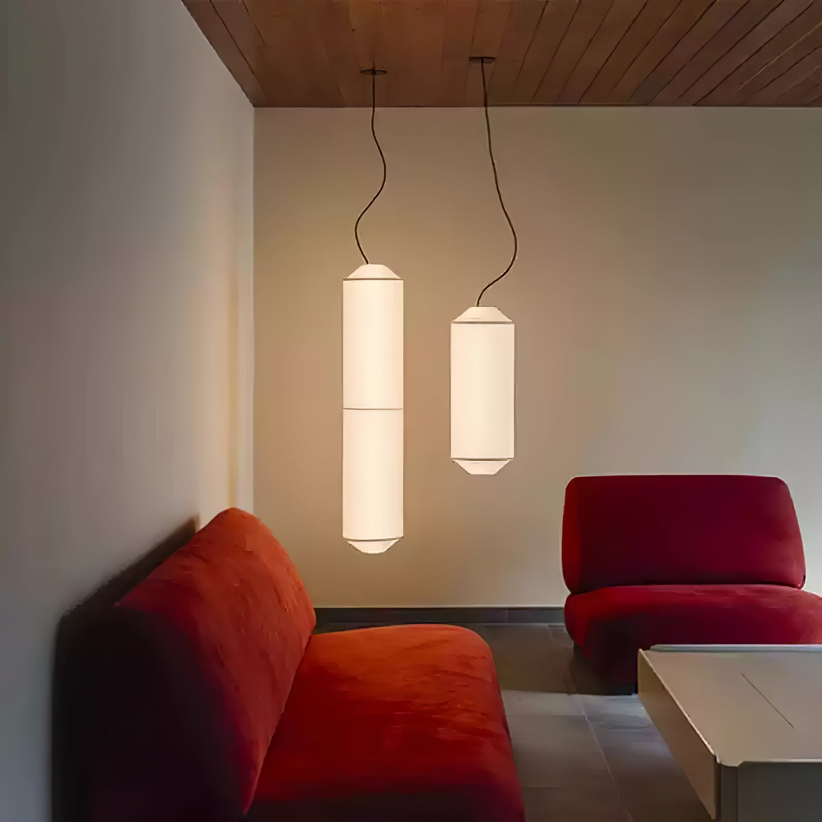 Citheis Modern Minimalist Natural Mulberry Silk Metal Pendant Lamp - Letslighting