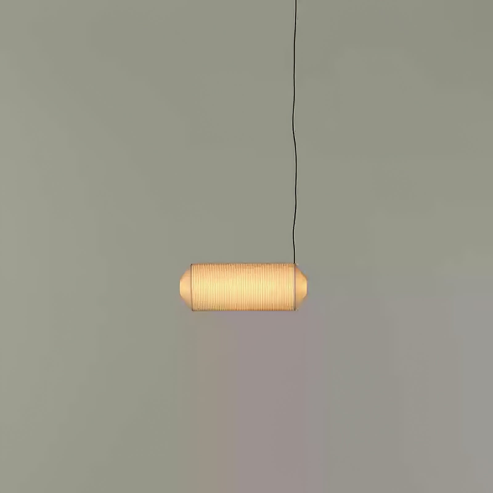 Citheis Modern Minimalist Natural Mulberry Silk Metal Pendant Lamp - Letslighting