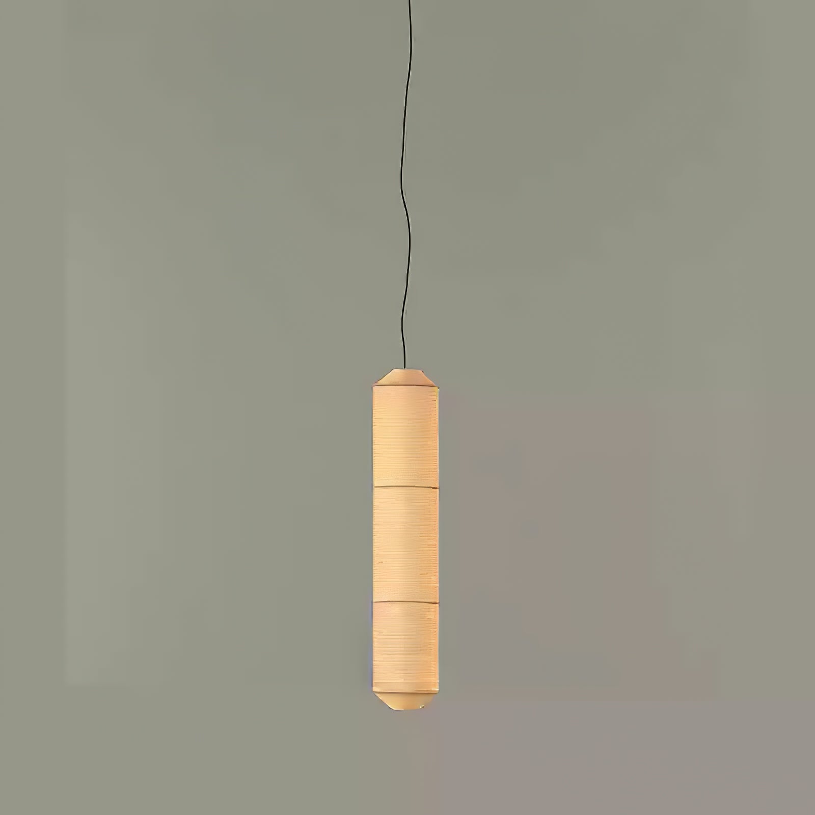 Citheis Modern Minimalist Natural Mulberry Silk Metal Pendant Lamp - Letslighting