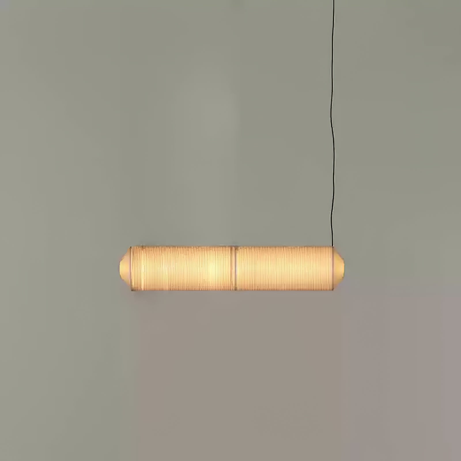 Citheis Modern Minimalist Natural Mulberry Silk Metal Pendant Lamp - Letslighting