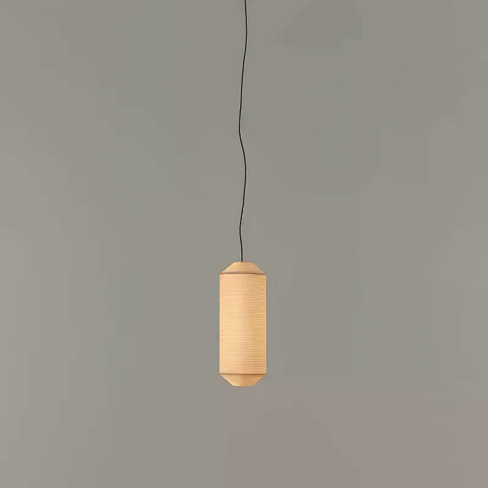 Citheis Modern Minimalist Natural Mulberry Silk Metal Pendant Lamp - Letslighting