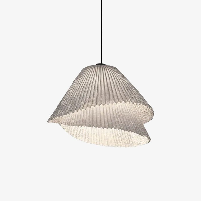 Stainless Steel Pleated Pendant Lamp - Letslighting