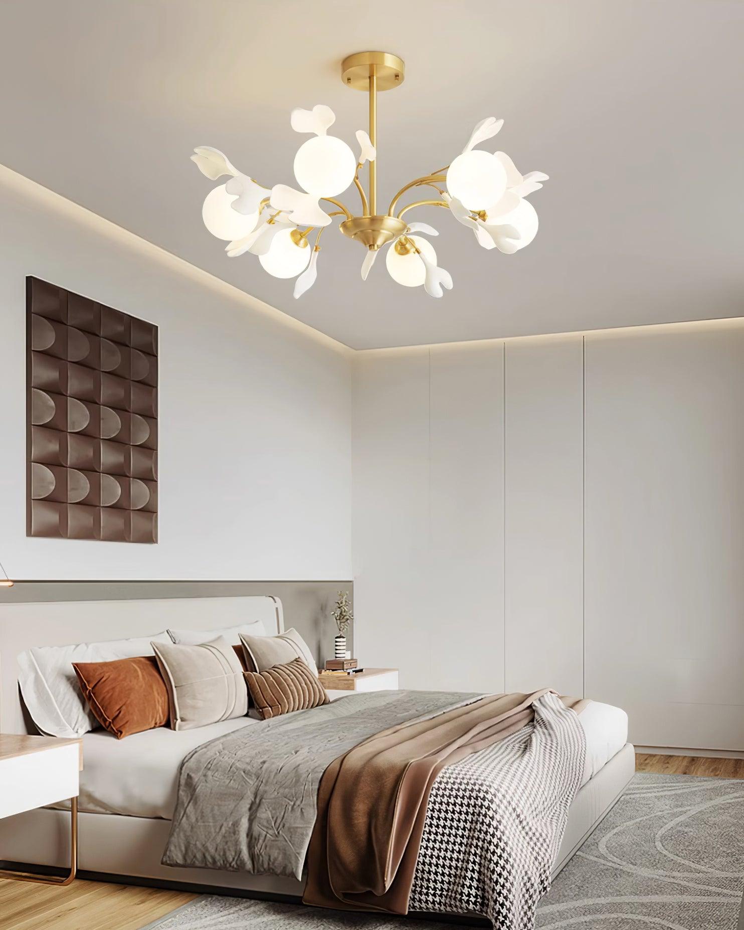 Thalassa Gingko Chandelier - Letslighting
