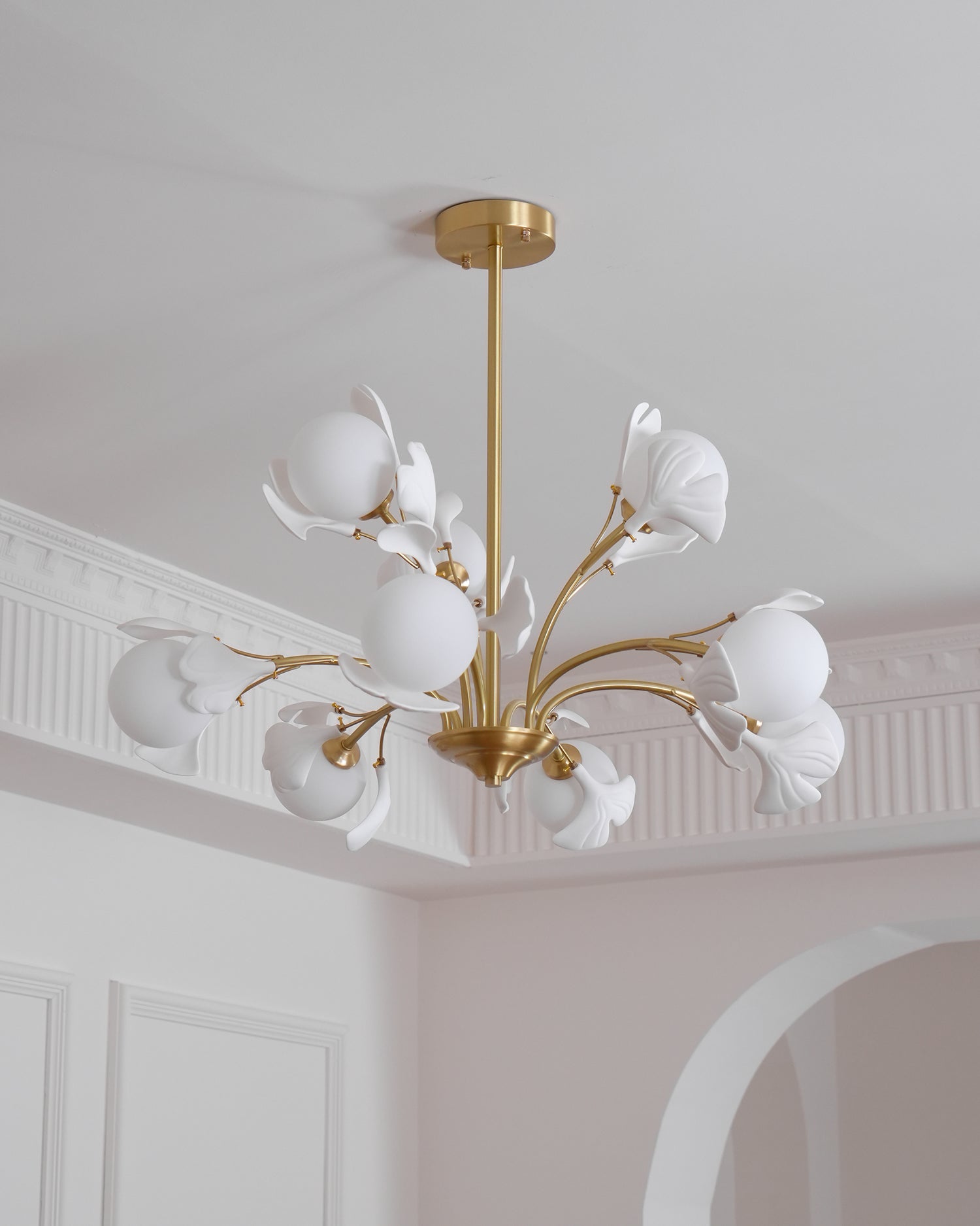 Thalassa Gingko Chandelier - Letslighting