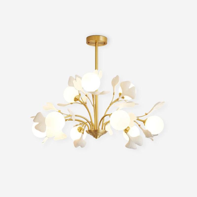 Thalassa Gingko Chandelier - Letslighting