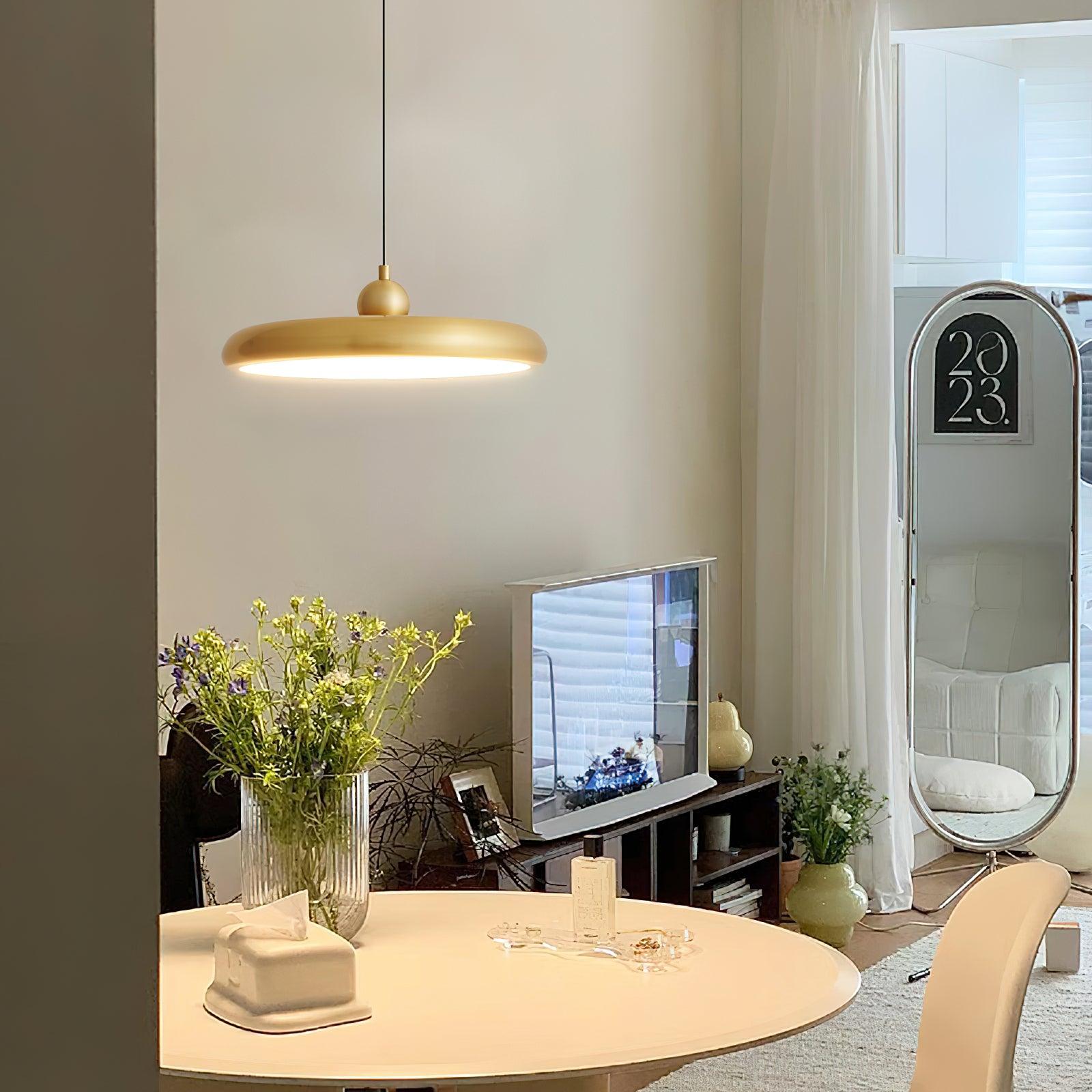 Thin Disc Pendant Lamp - Letslighting