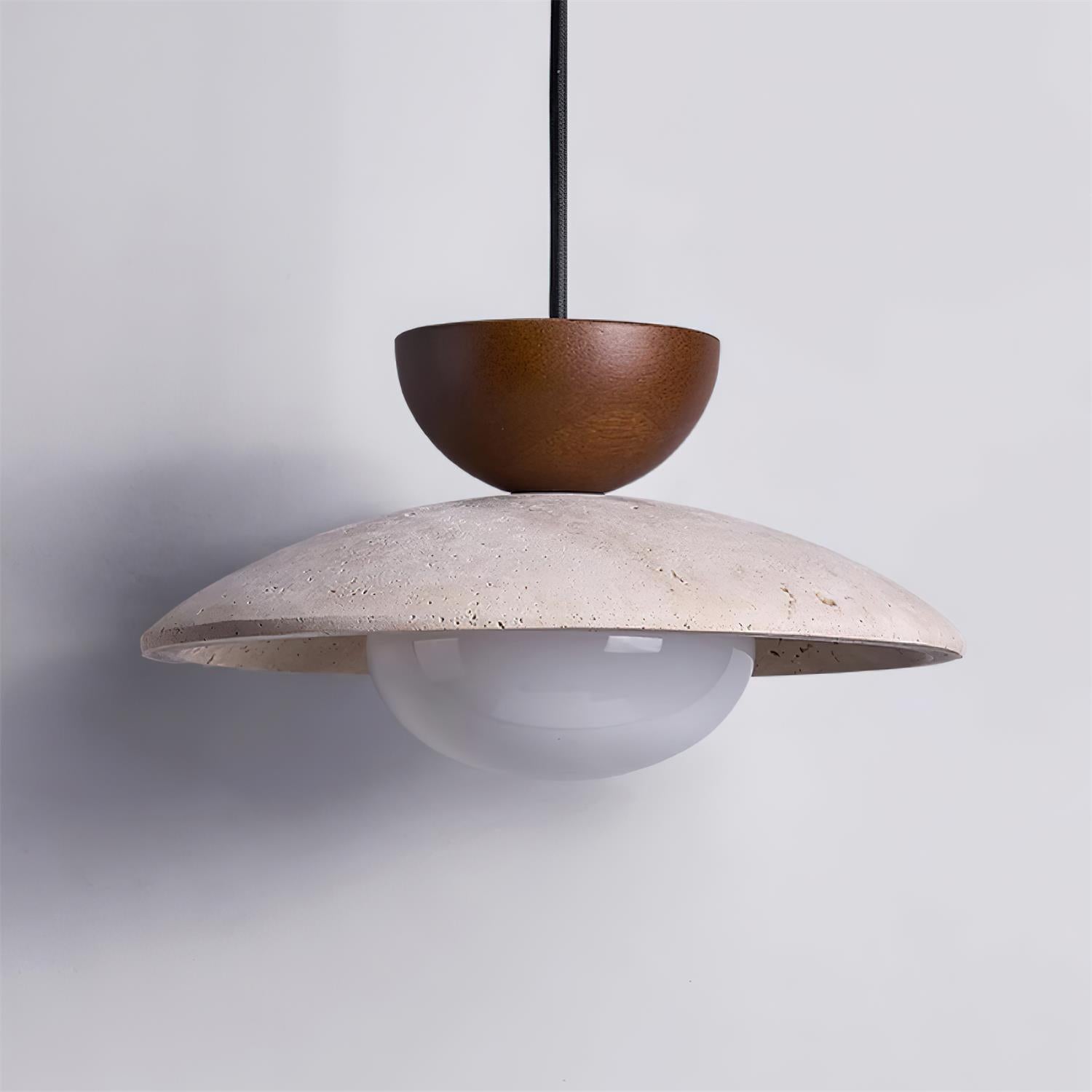 Ritta Lámparas Colgantes Modernas de Travertino Natural