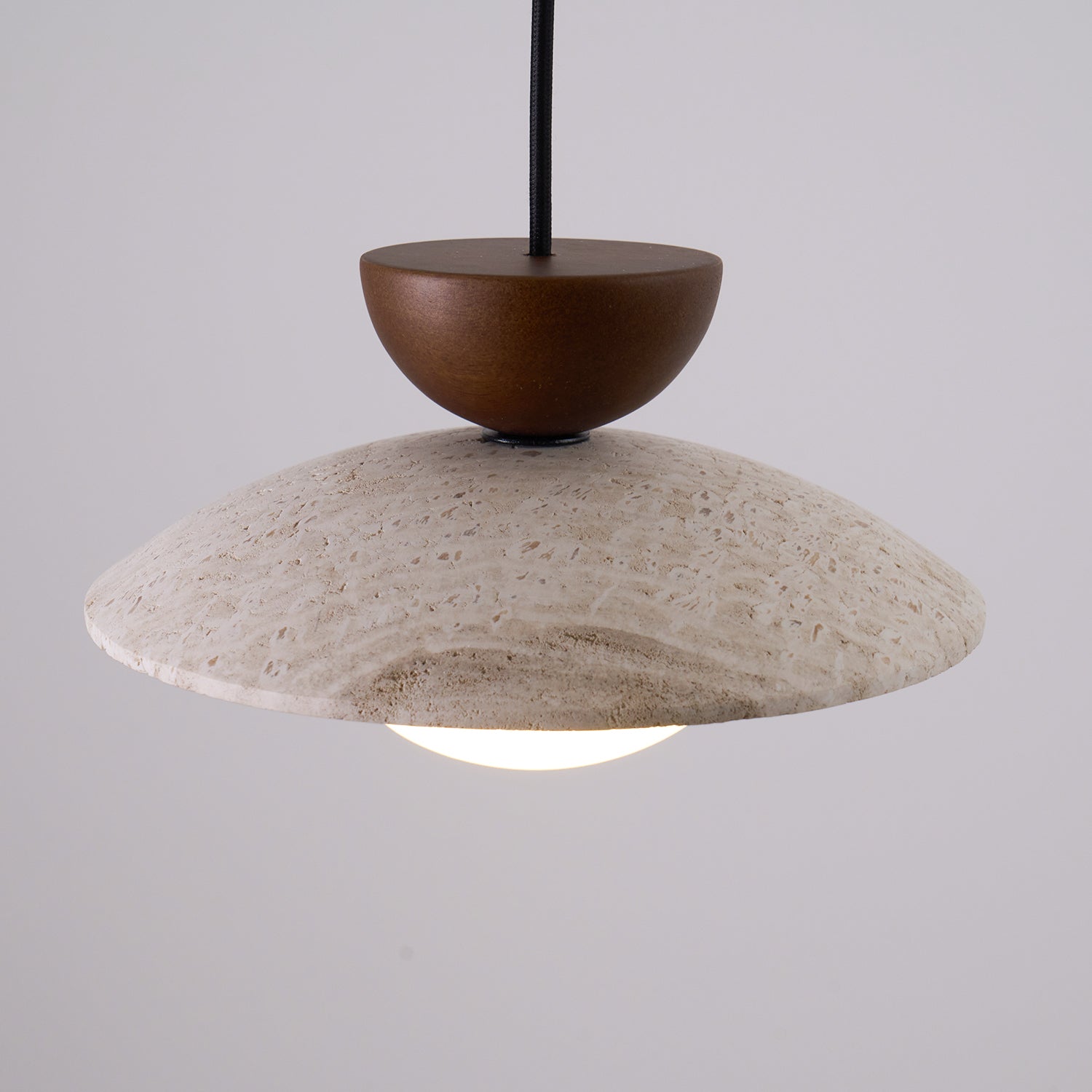 Ritta Lámparas Colgantes Modernas de Travertino Natural