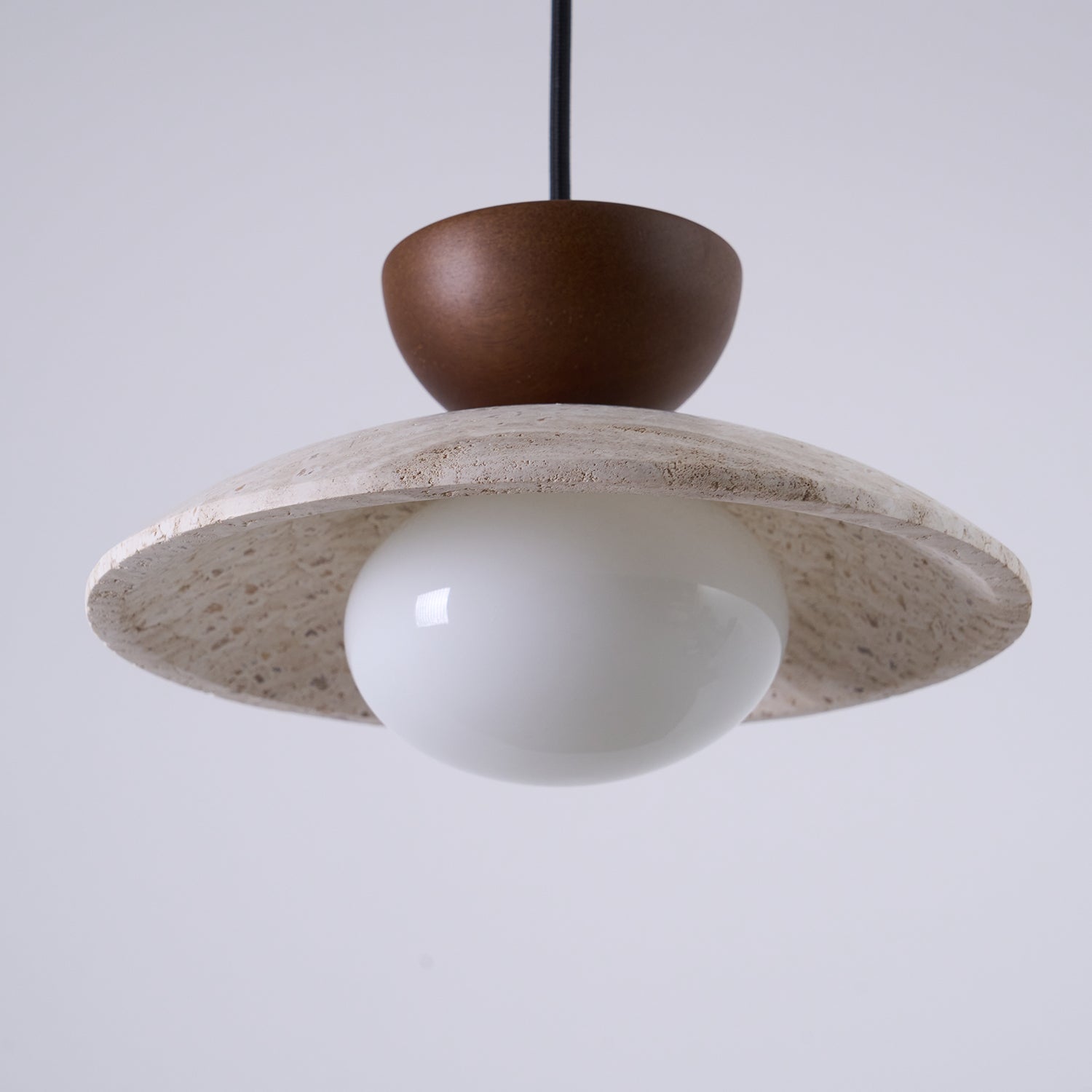 Ritta Lámparas Colgantes Modernas de Travertino Natural