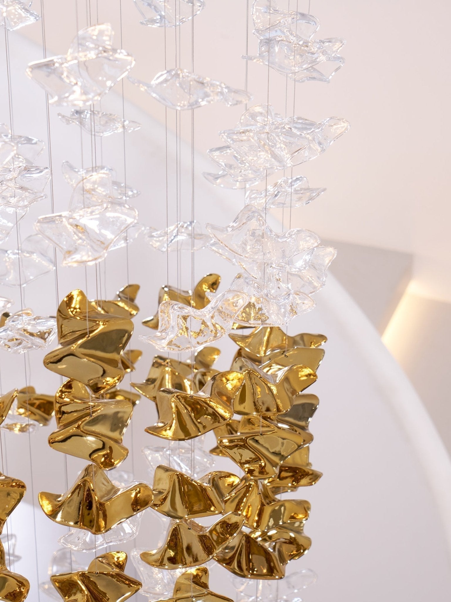 Cezorisra Luxury Brass Linear Chandelier - Letslighting