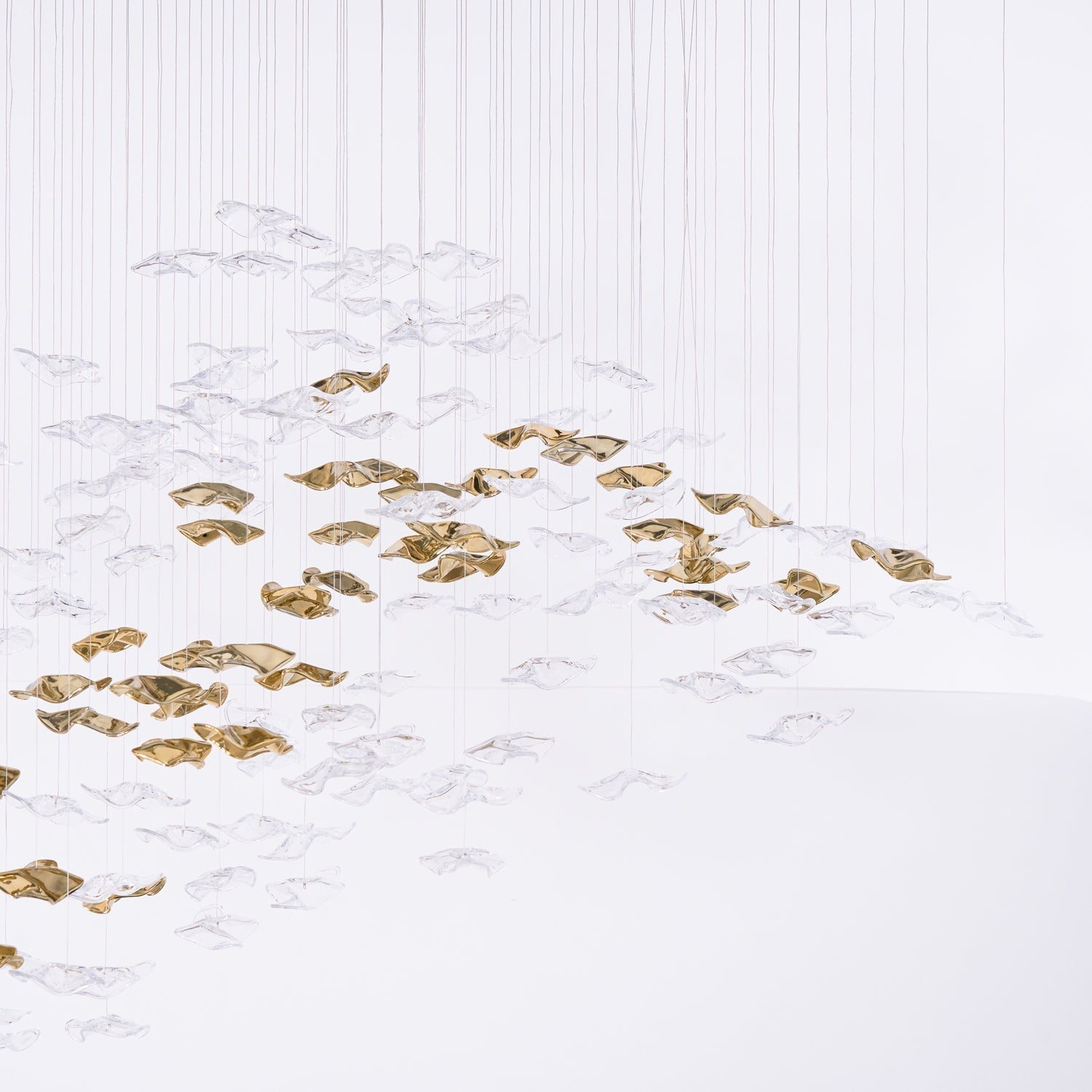 Vecarisra Luxury Tidal Art Glass Pendants Lamp - Letslighting