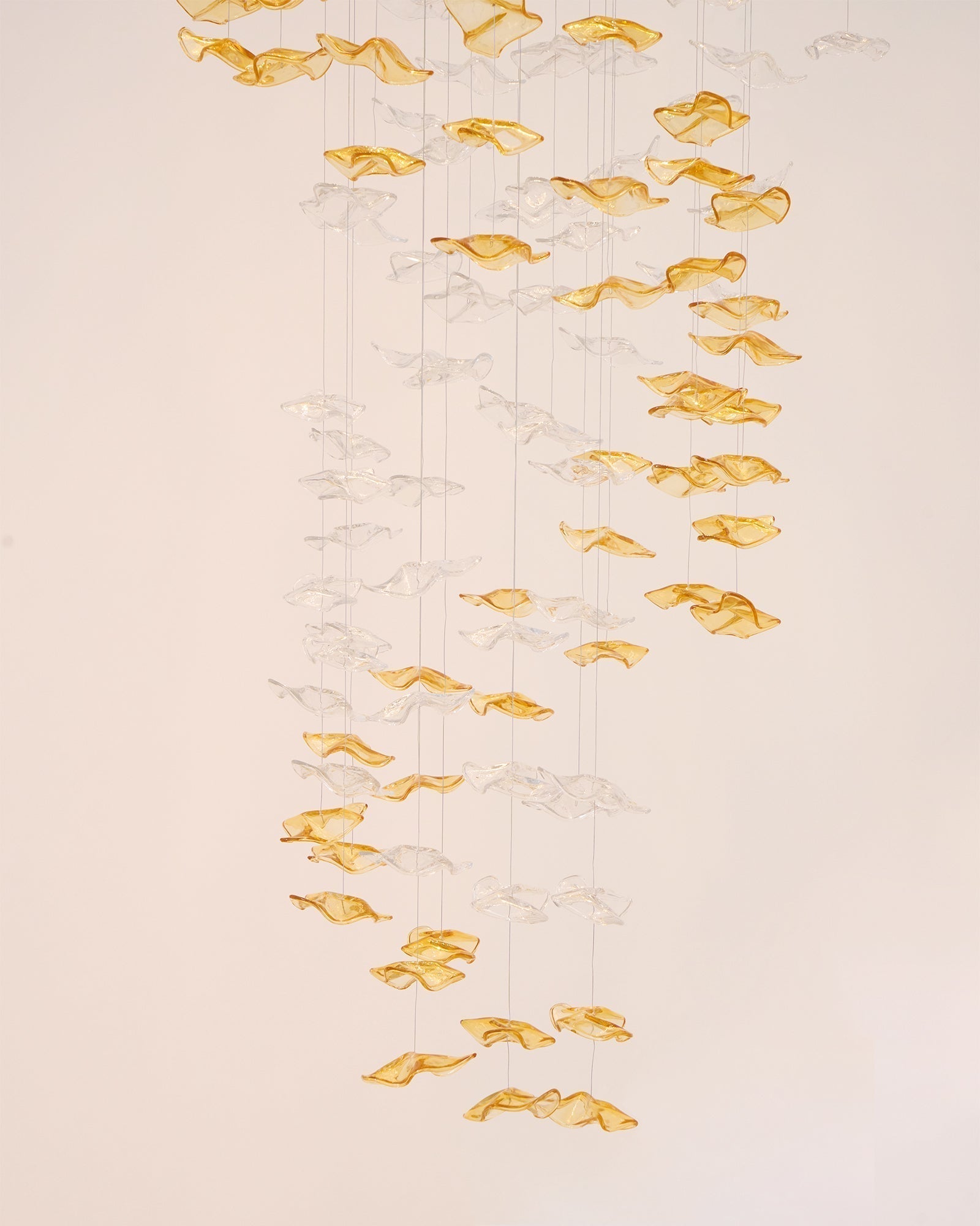 Nephele Crystal Leaf Chandelier - Letslighting