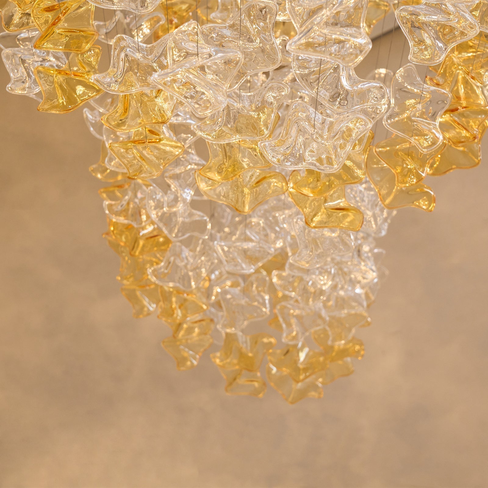 Vecarisra Luxury Tidal Art Glass Pendants Lamp - Letslighting