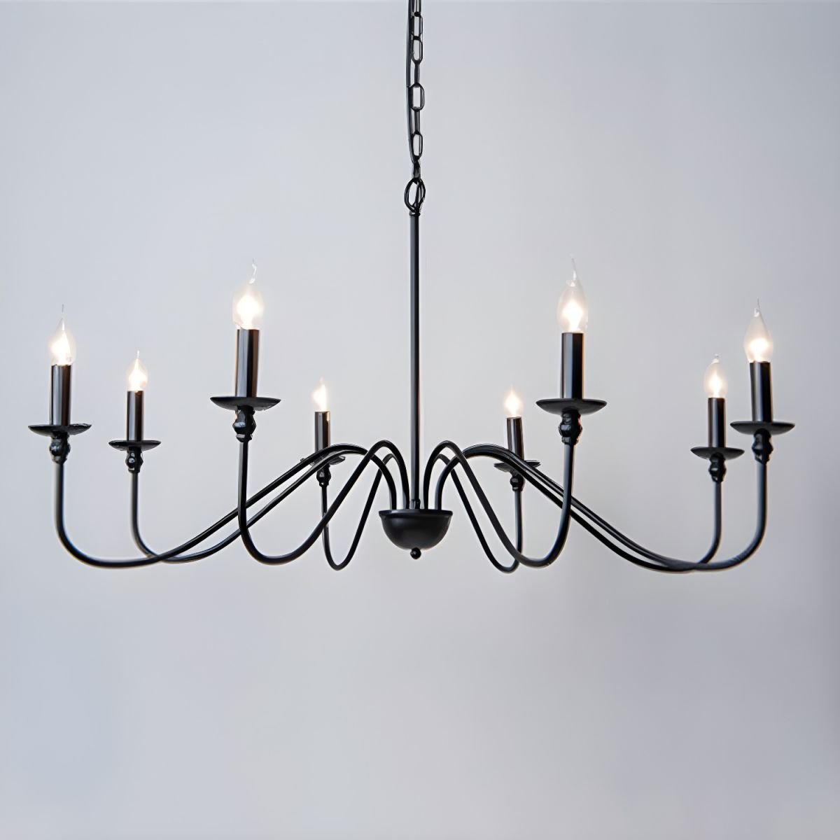 Timeless Gold Candle Chandelier - Letslighting
