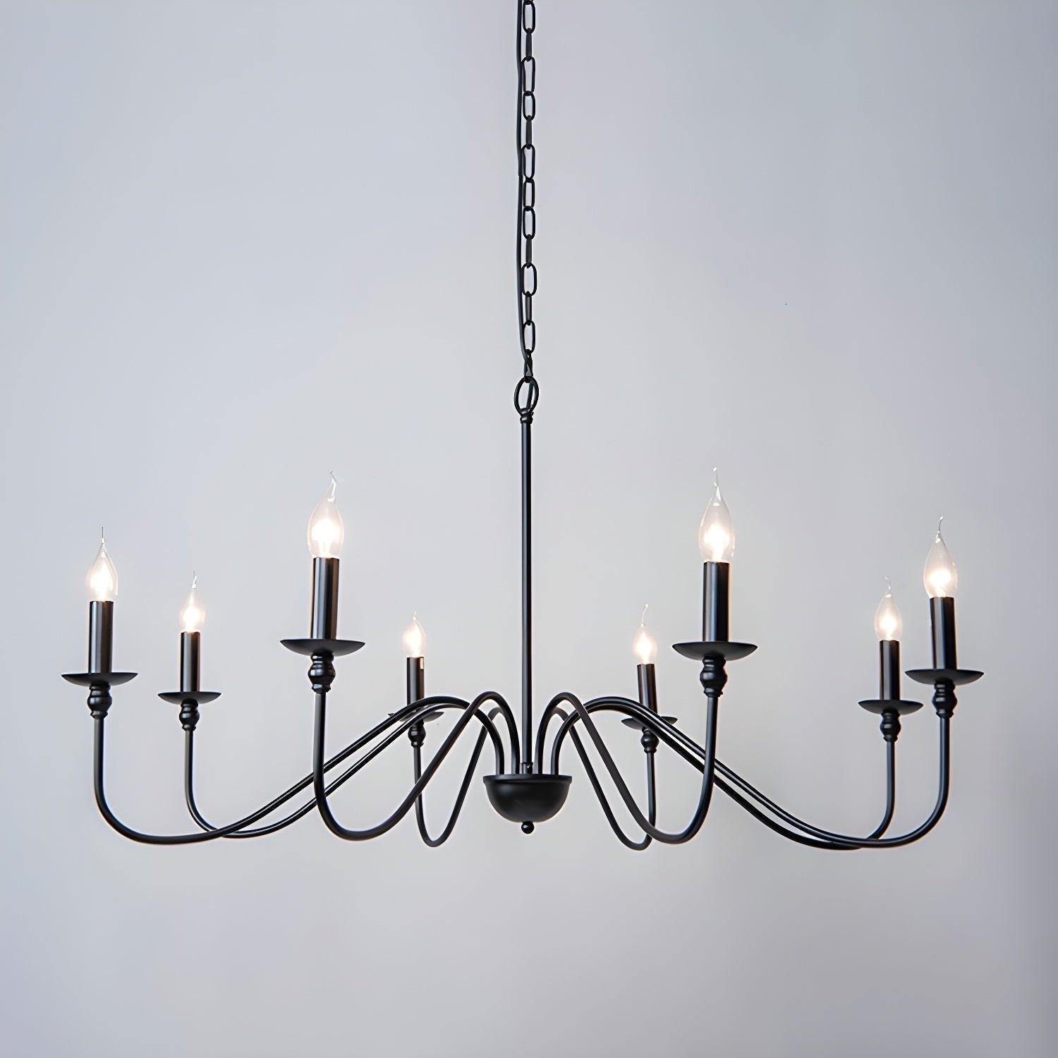 Timeless Gold Candle Chandelier - Letslighting