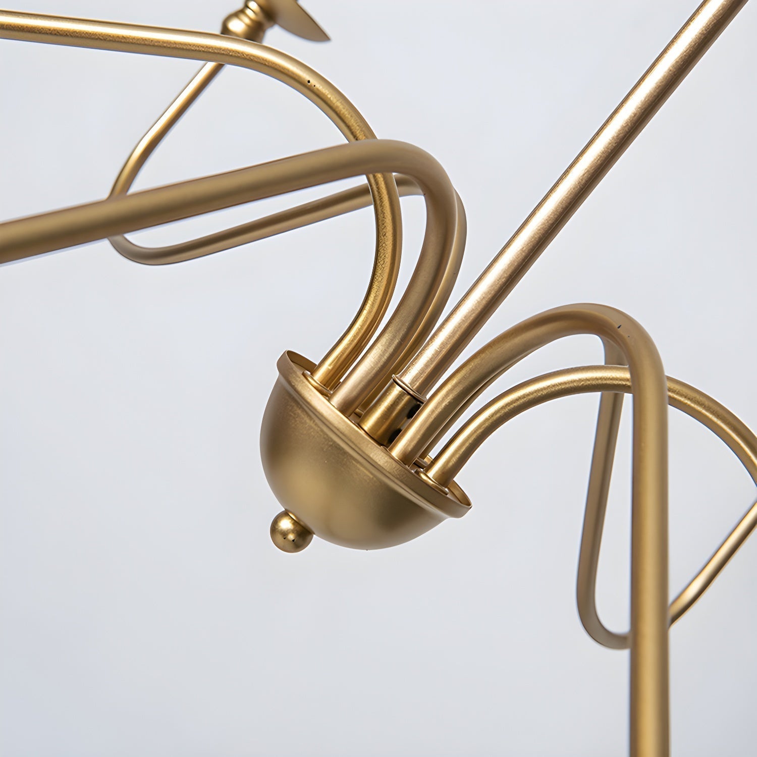 Timeless Gold Candle Chandelier - Letslighting