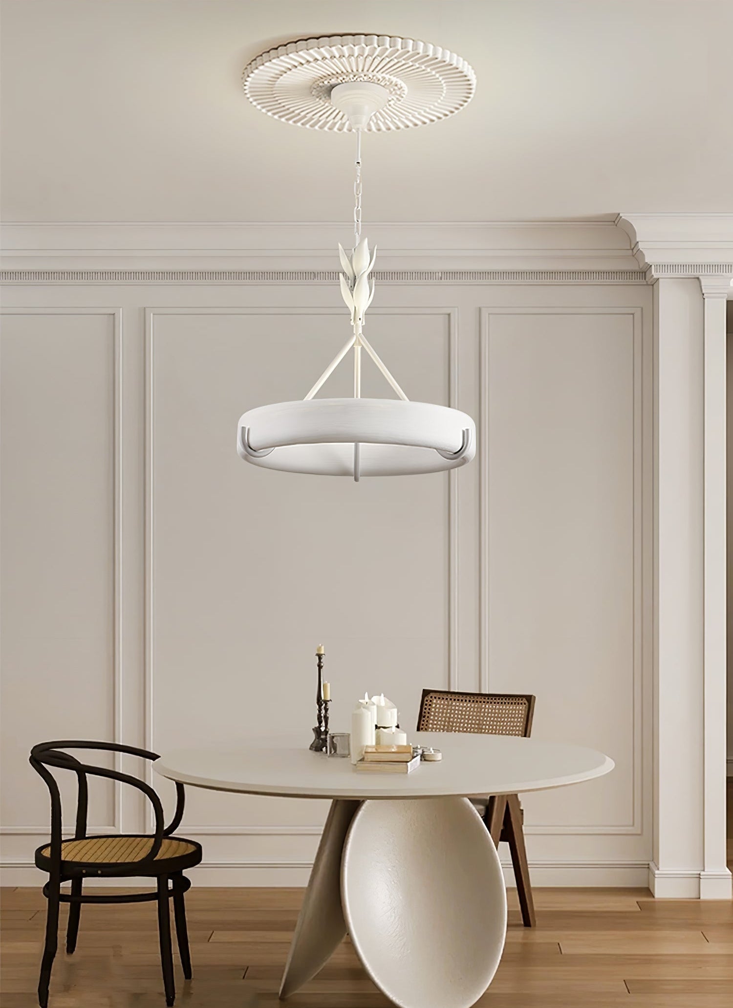 Tinsley Plaster Chandelier - Letslighting