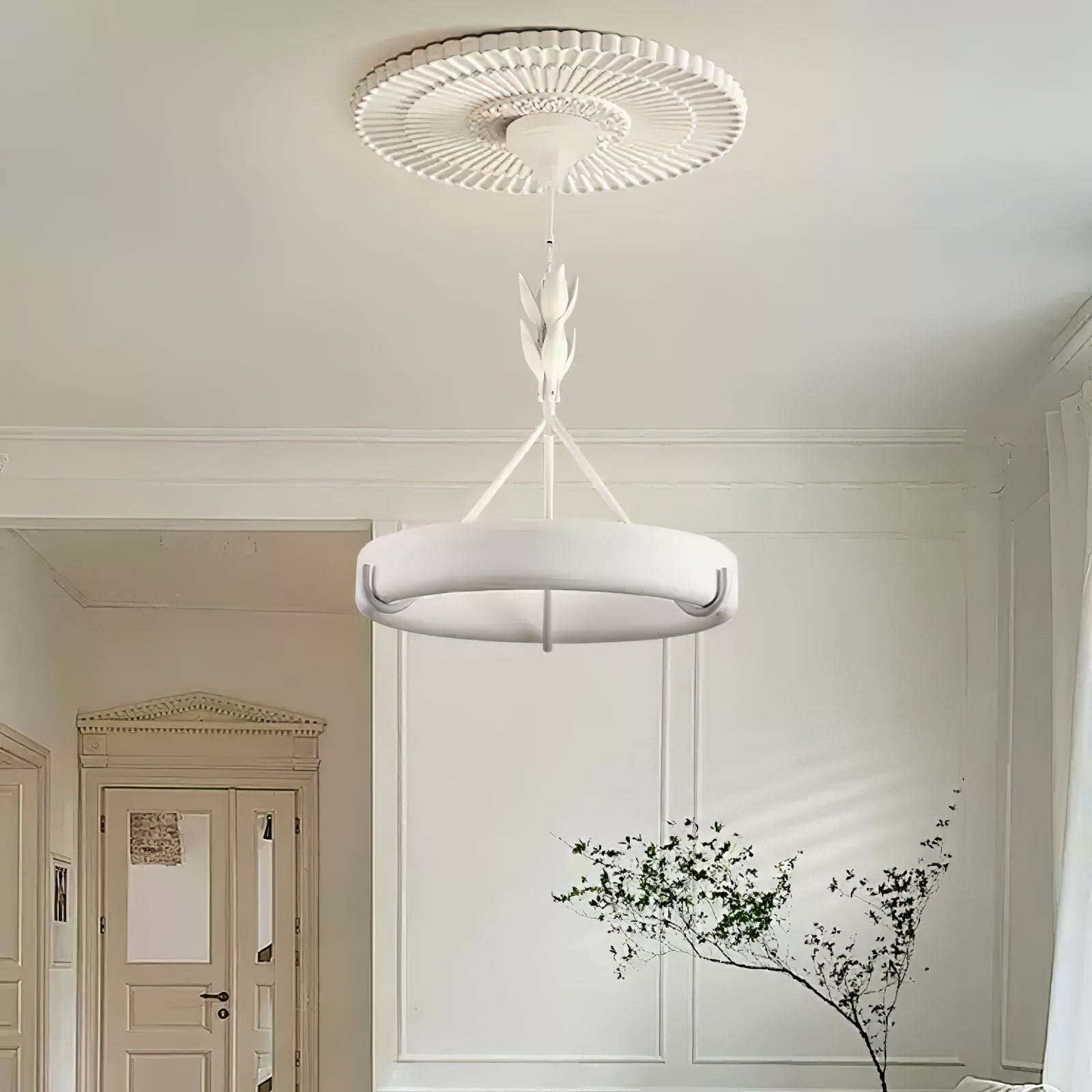 Tinsley Plaster Chandelier - Letslighting