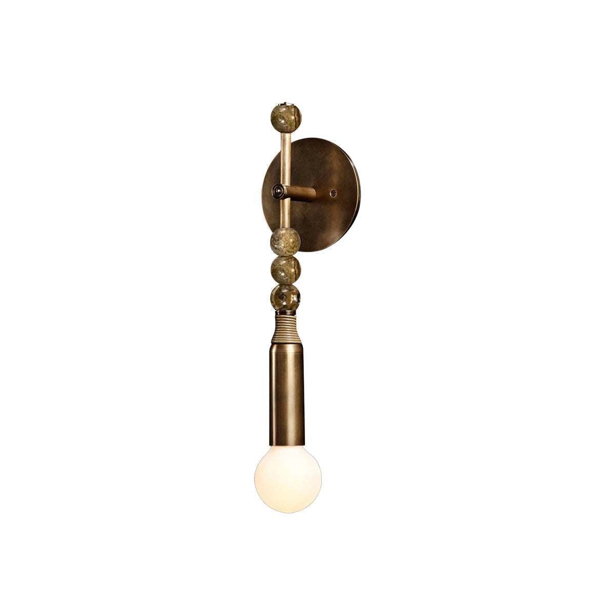 Icarira Modern Minimalist Marble Wall Lamp - Lamp Copper