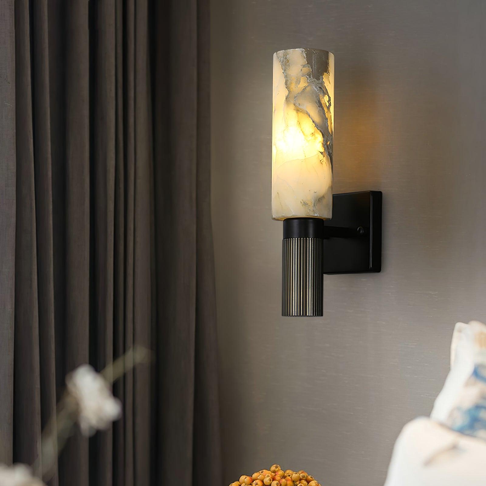 Eldric Alabaster Wall Light - Letslighting