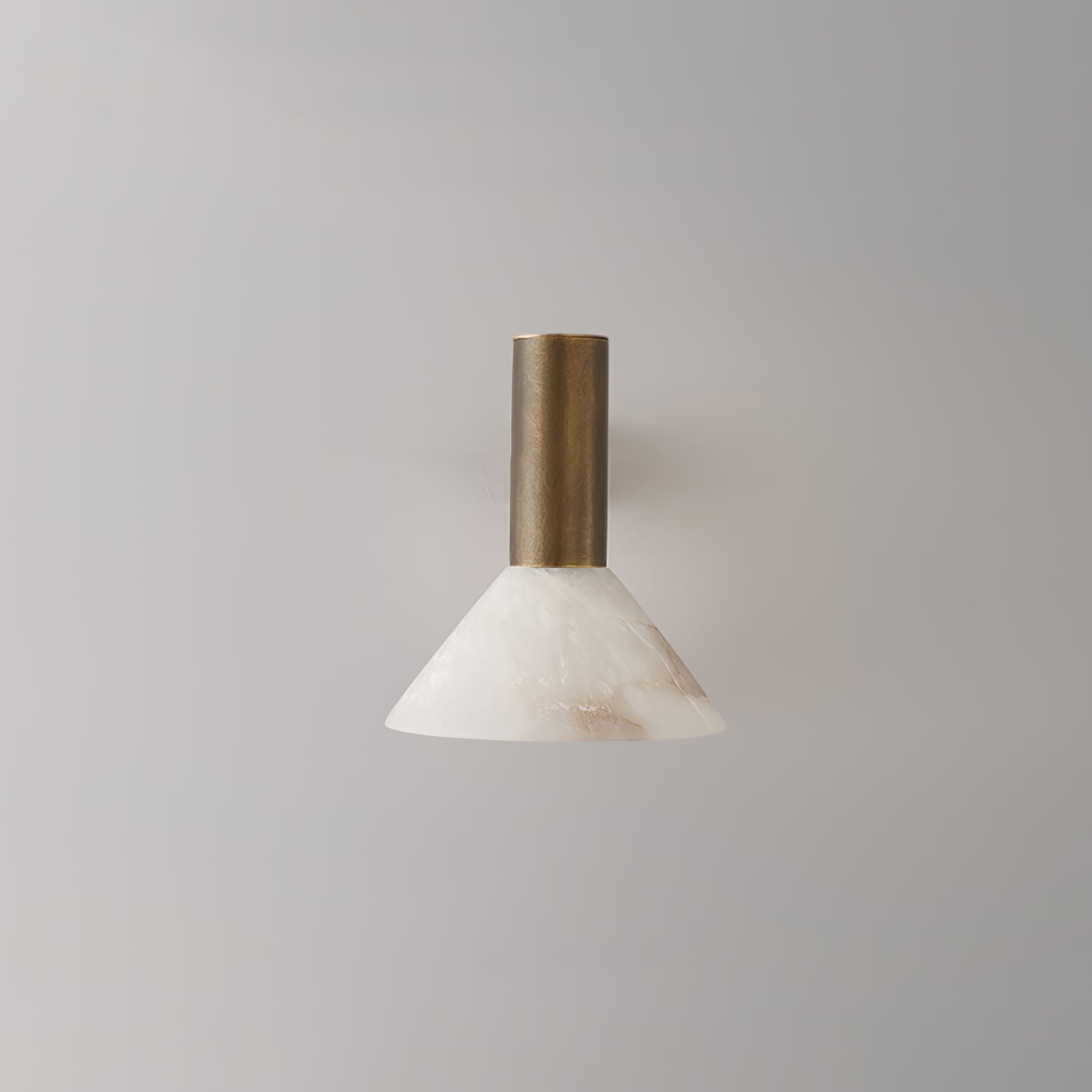 Eurnoria Cone Alabaster Wall Light - Letslighting
