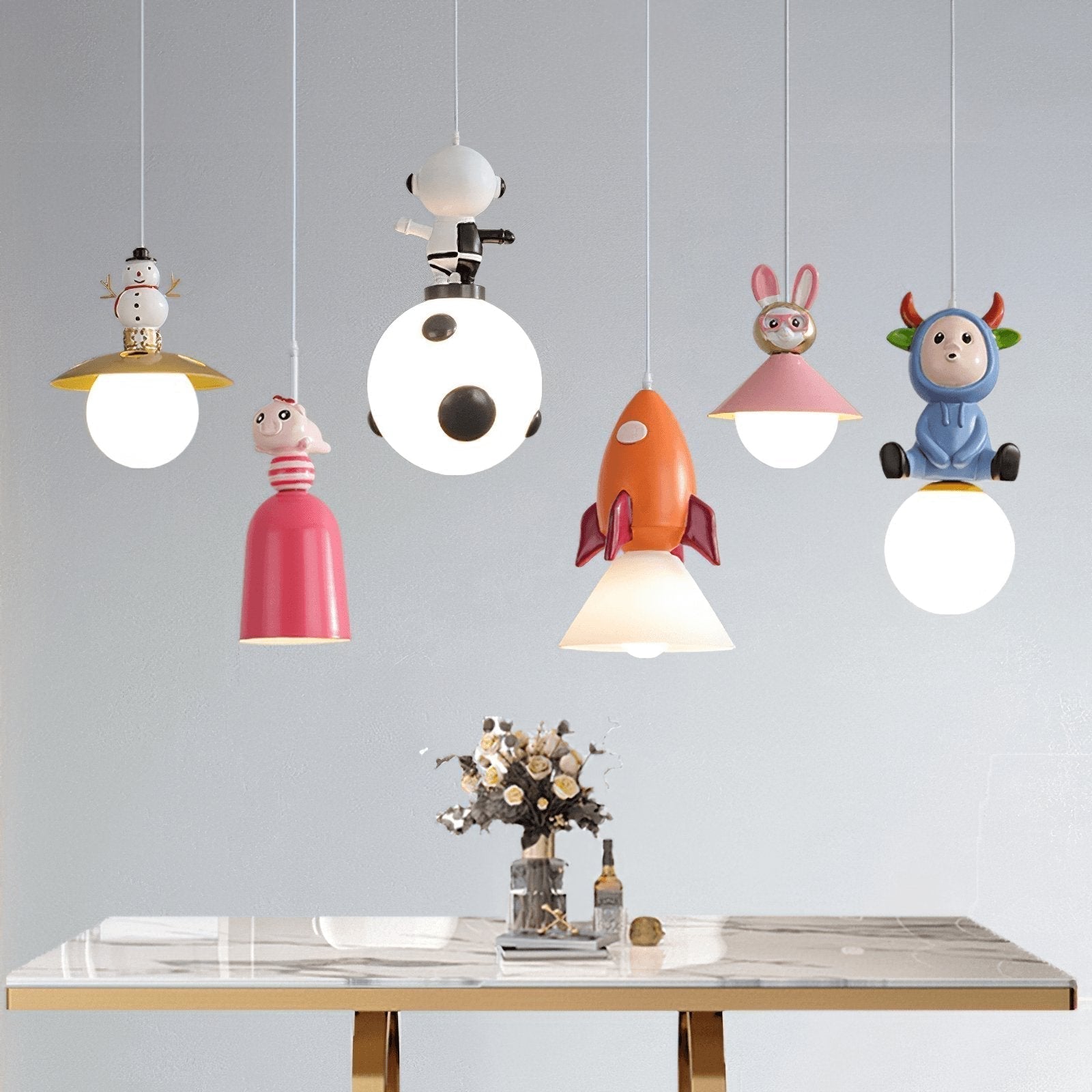 Toys Figurine Pendant Lights - Letslighting