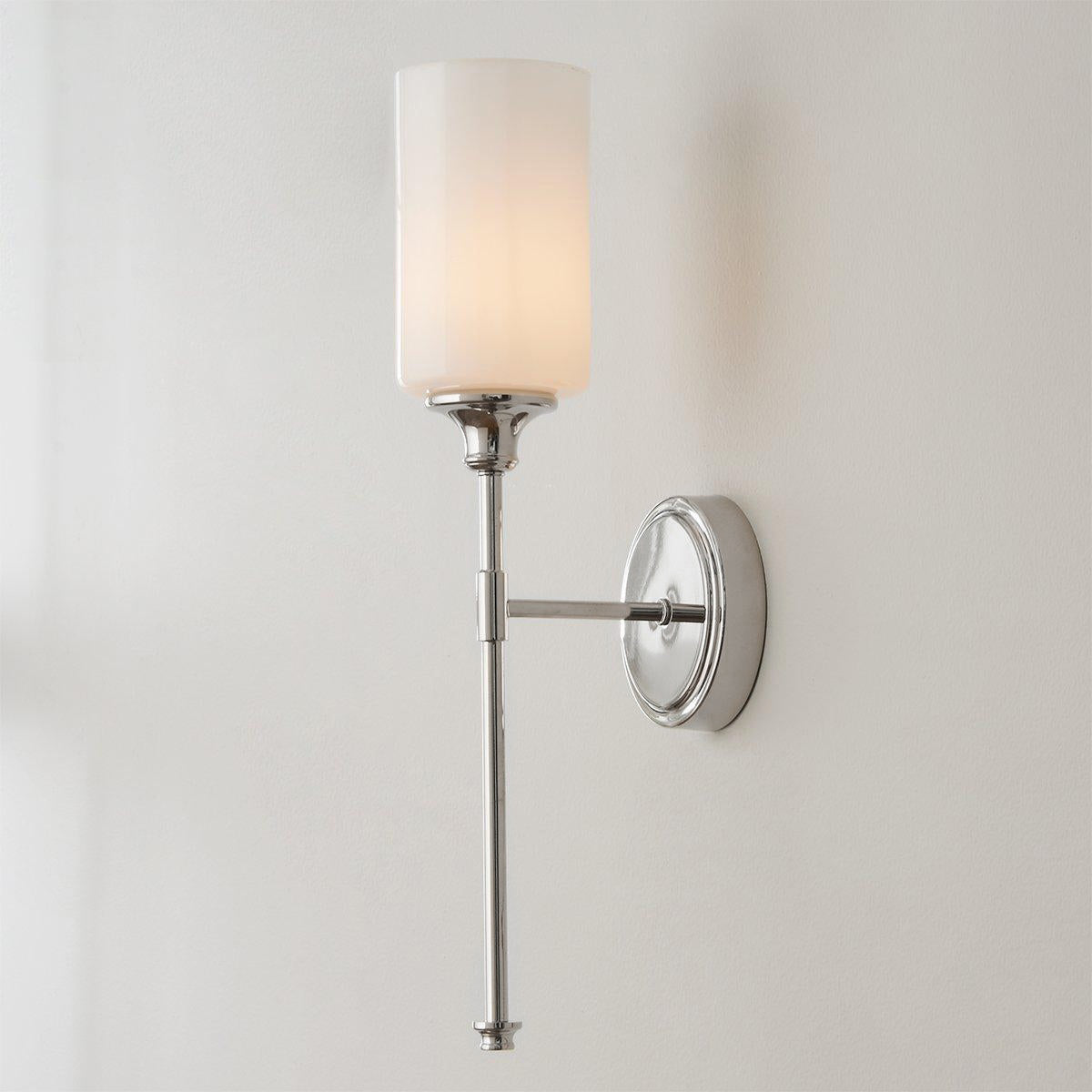 Tracie Vintage Industrial Brass Glass Wall Lamp - Lamp Copper
