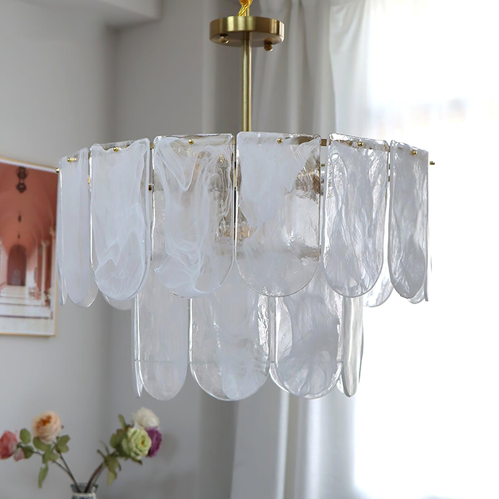 Traditional Classic Glass Chandelier - Letslighting