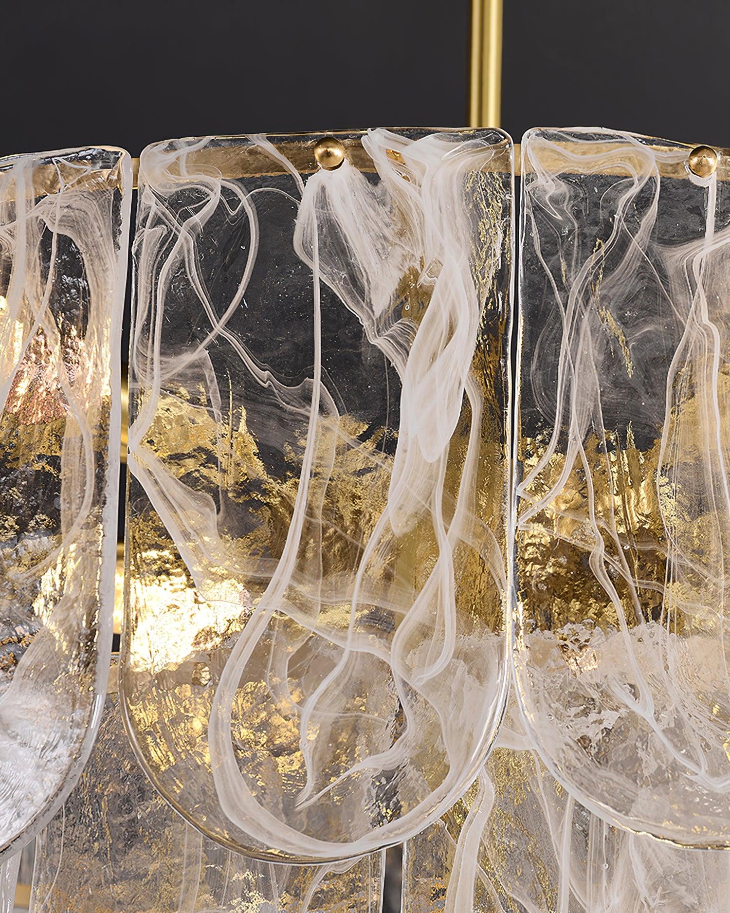Traditional Classic Glass Chandelier - Letslighting
