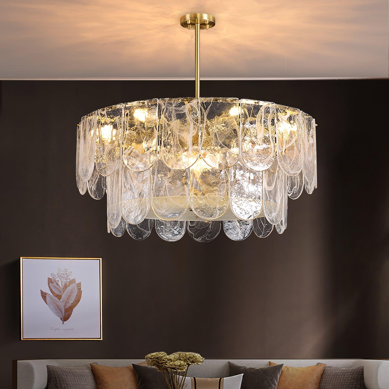 Traditional Classic Glass Chandelier - Letslighting