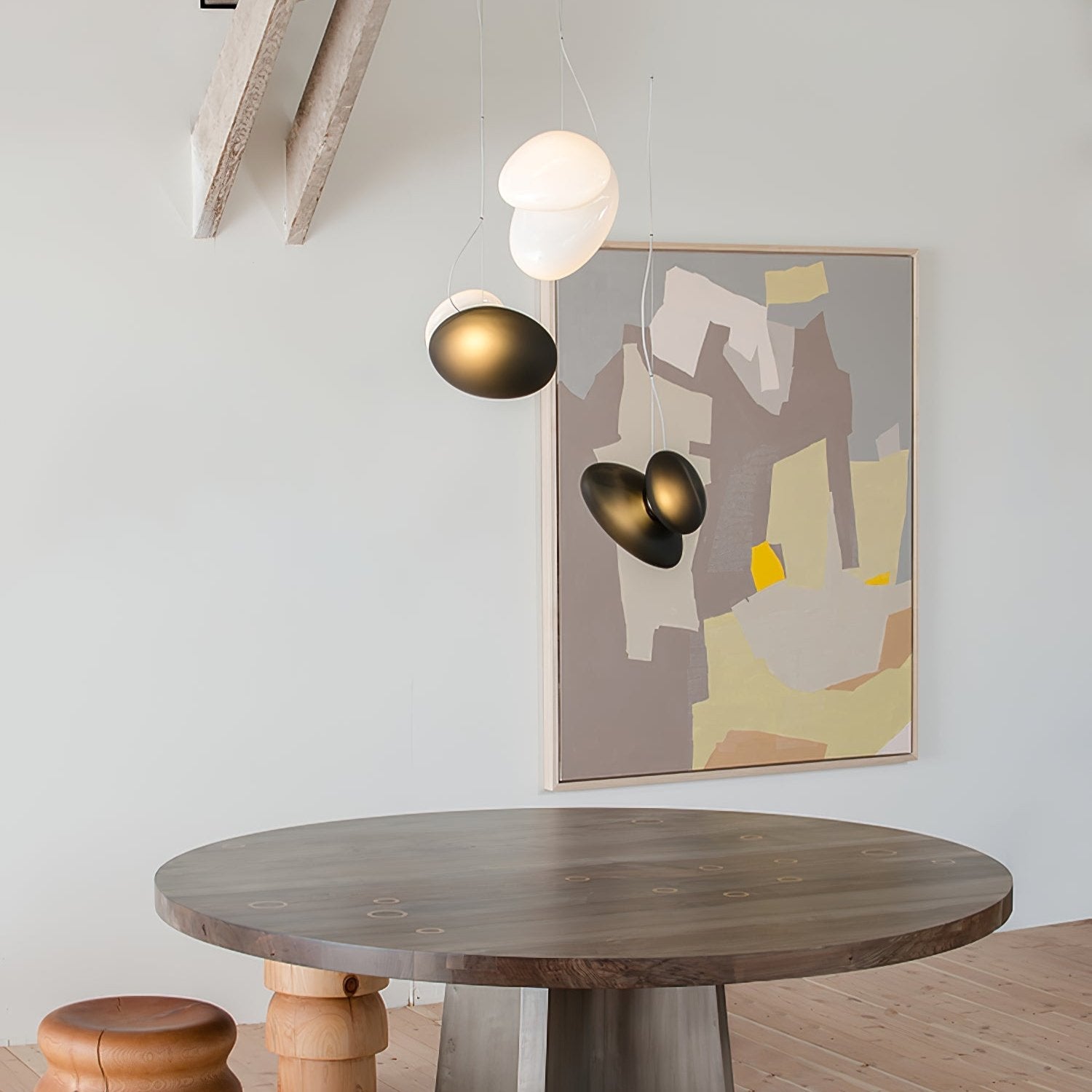 Translucent Frosted Glass Pendant Light - Letslighting