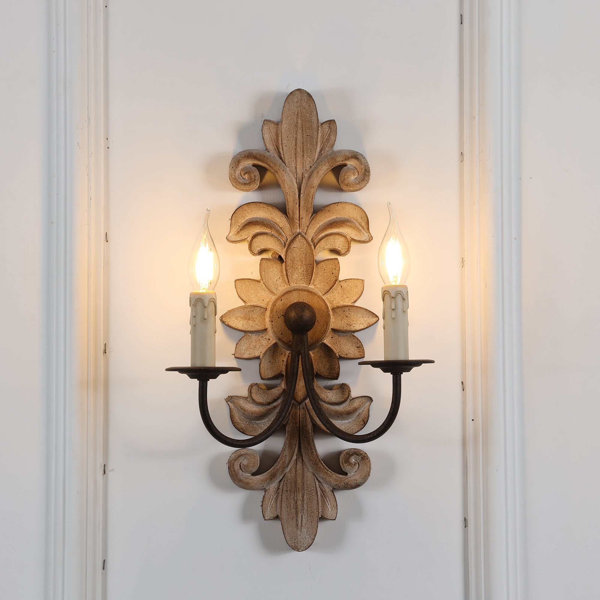 Vadora Postmodern Luxury Metal Sconce Wall Lamp - Lamp Copper
