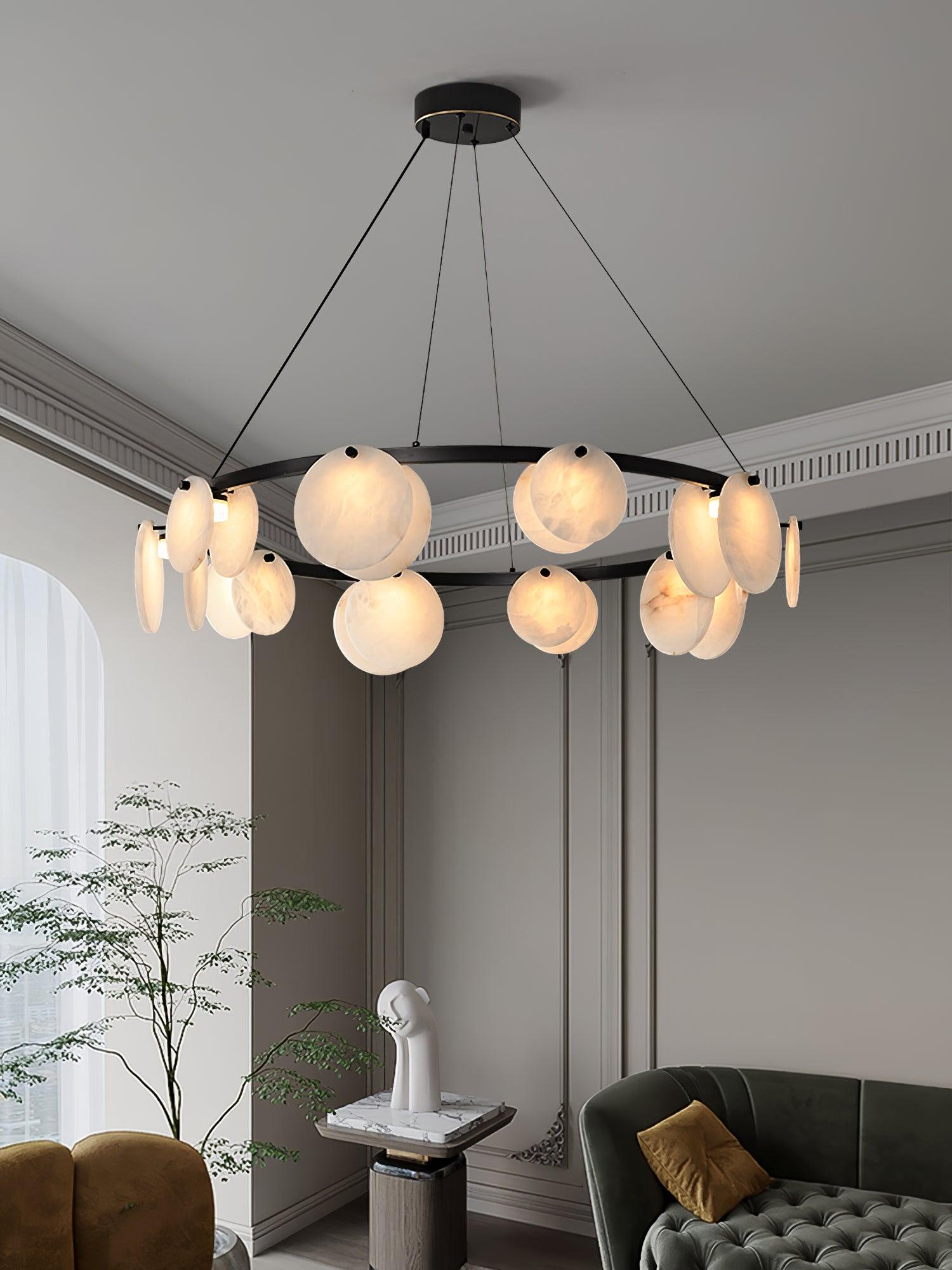 Olveneth Alabaster Chandelier - Letslighting