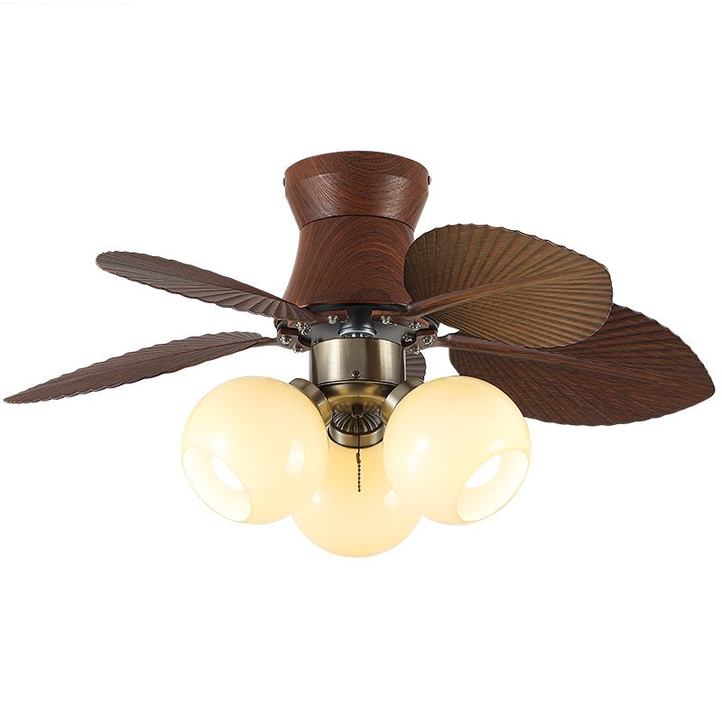 Ventilador de Techo con Luz Walden Roble con opción de bombilla LED