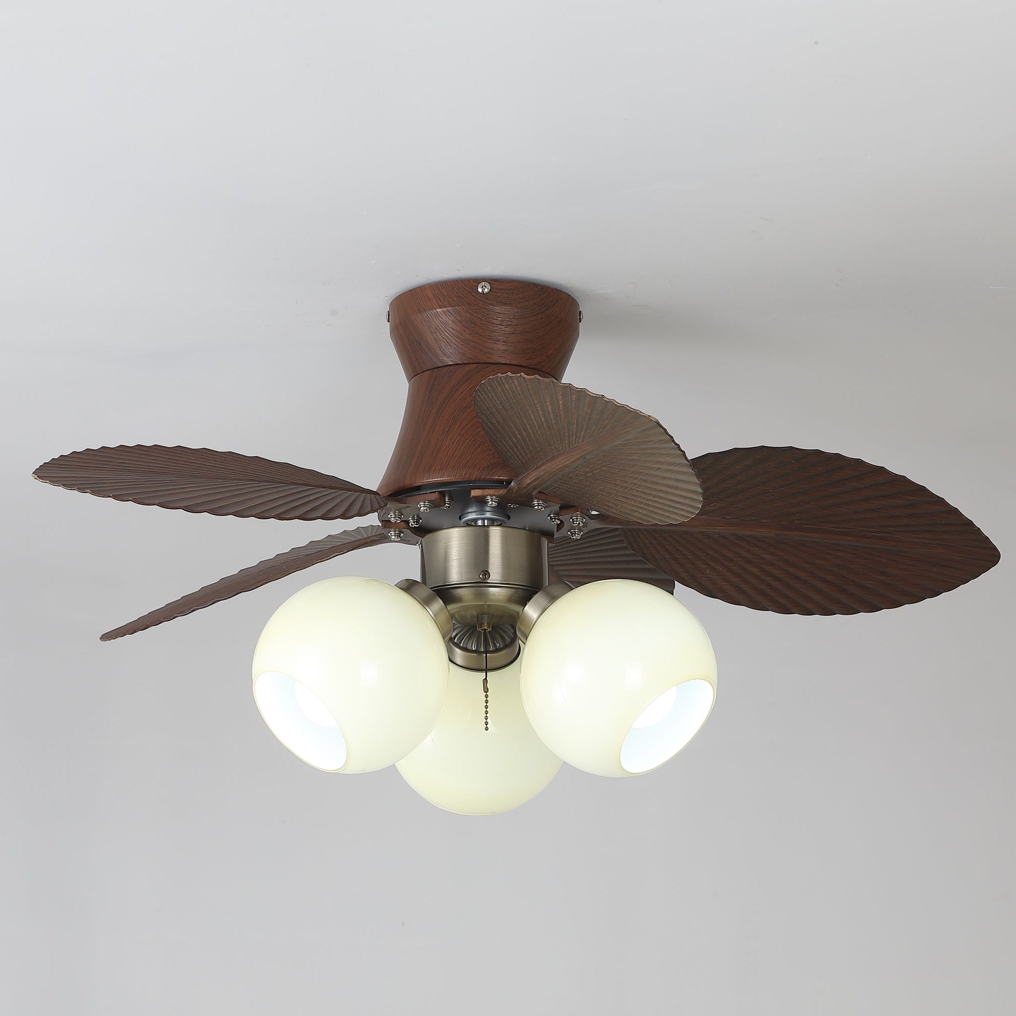 Ventilador de Techo con Luz Walden Roble con su diseño elegante