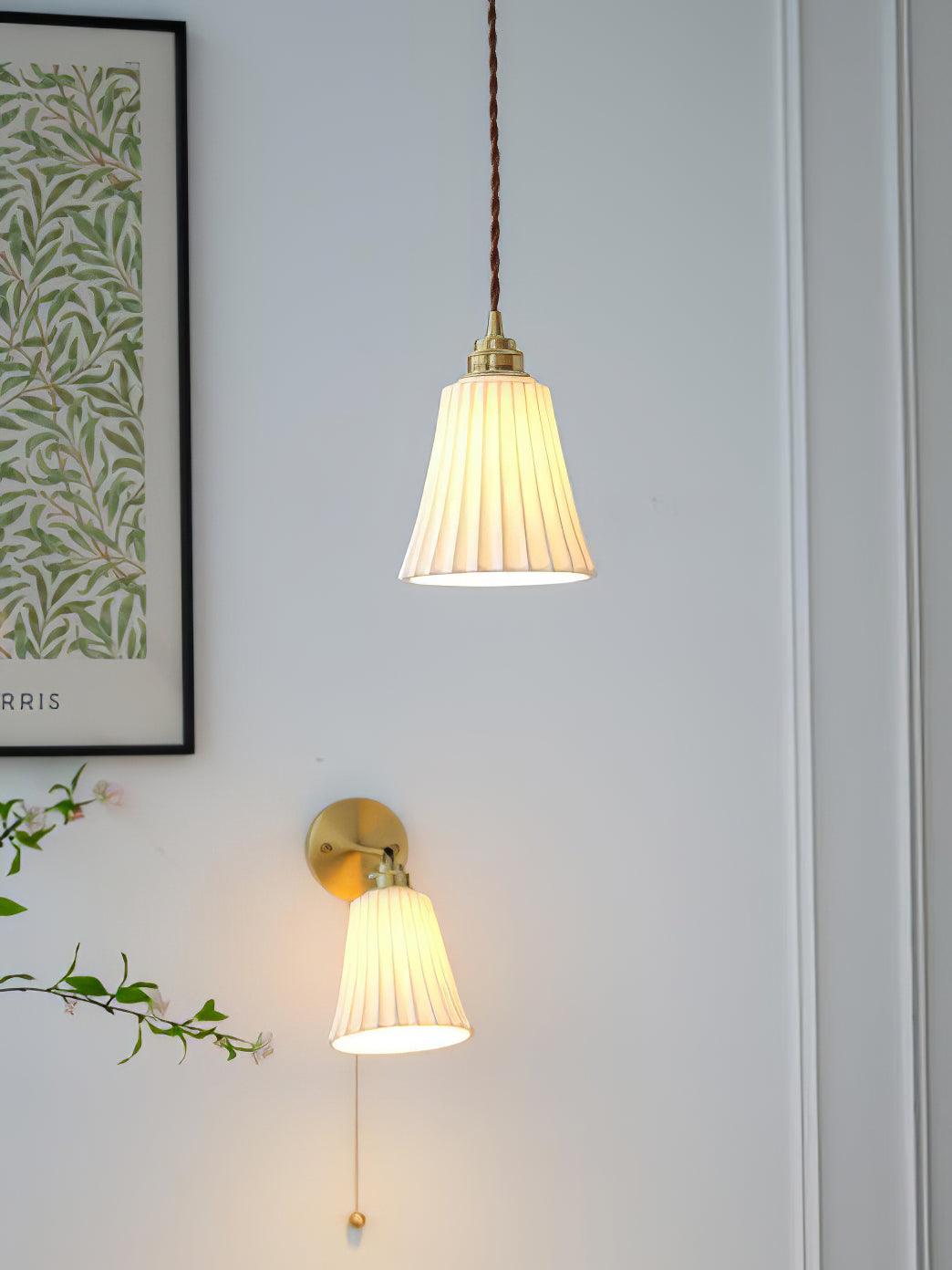 Trumpet Ceramic Pendant Light - Letslighting