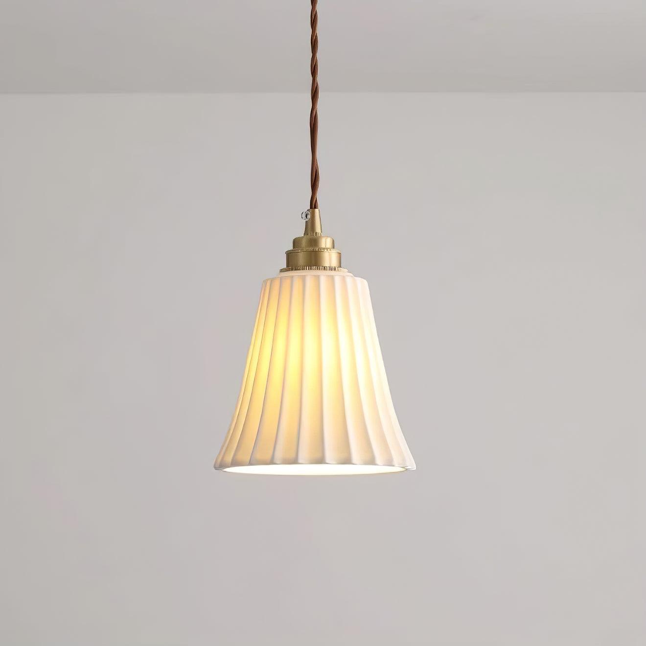 Trumpet Ceramic Pendant Light - Letslighting