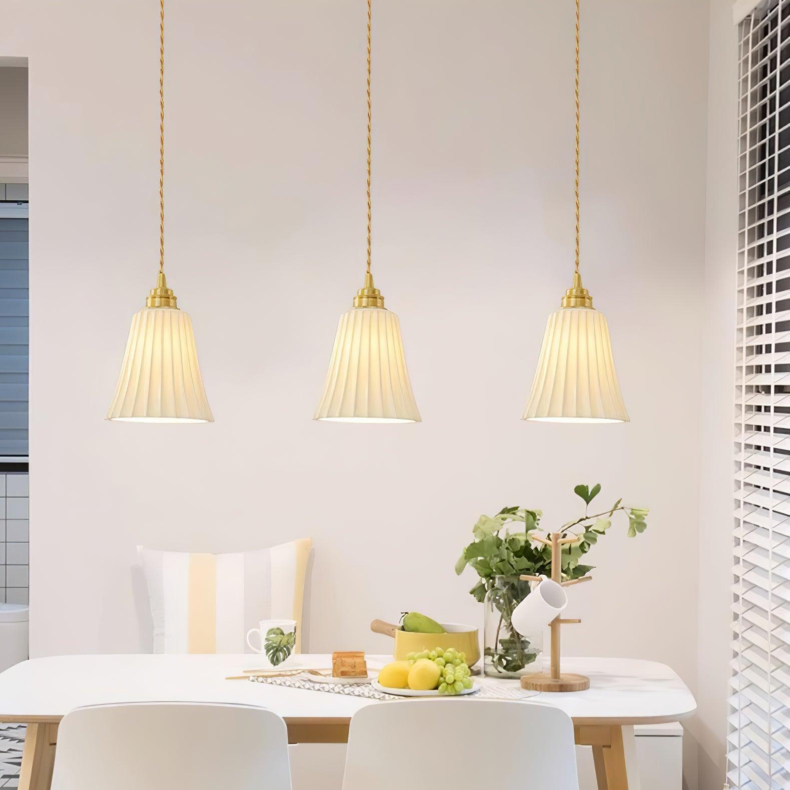 Trumpet Ceramic Pendant Light - Letslighting
