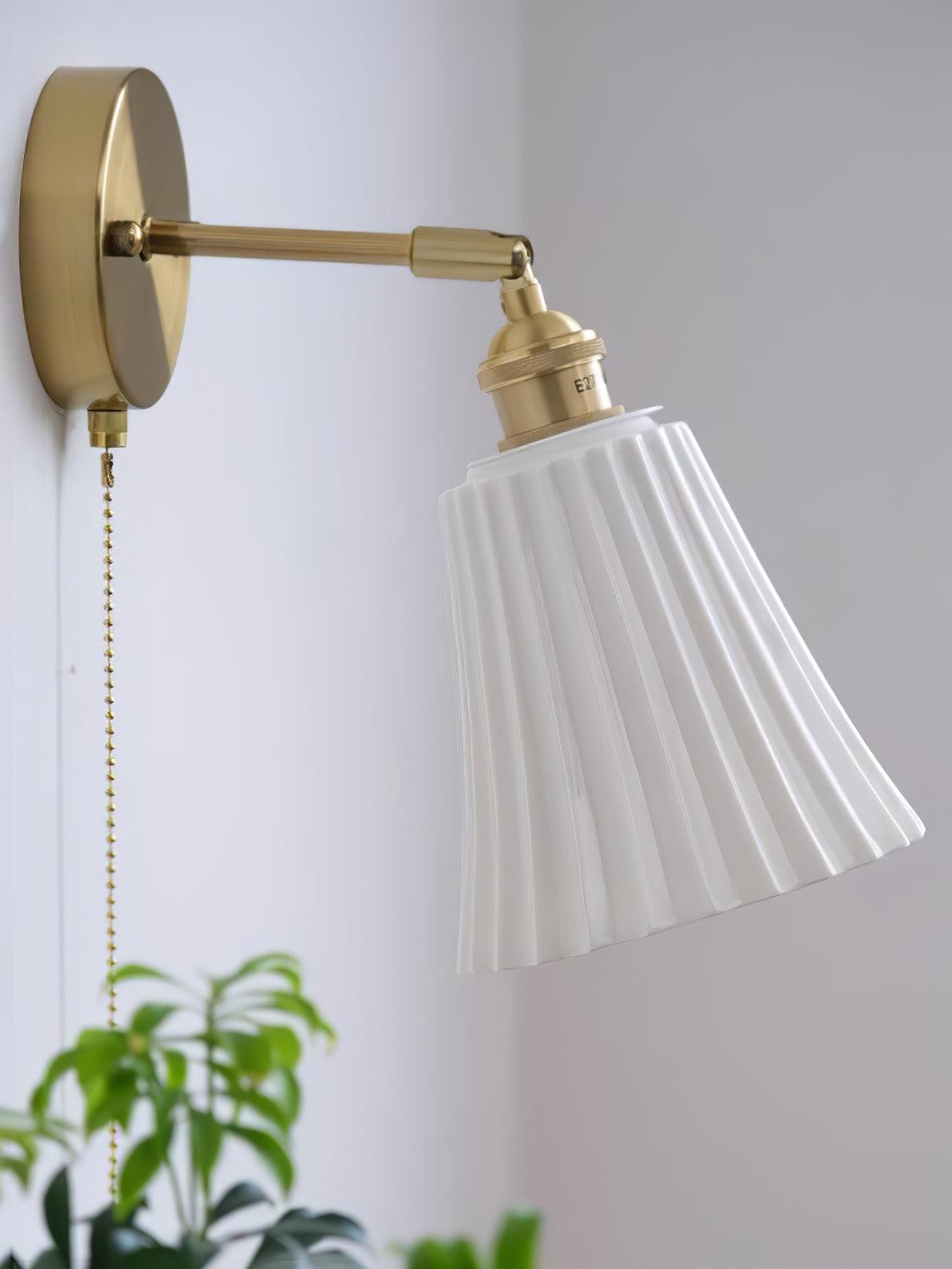 Trumpet Ceramic Wall Light - Letslighting
