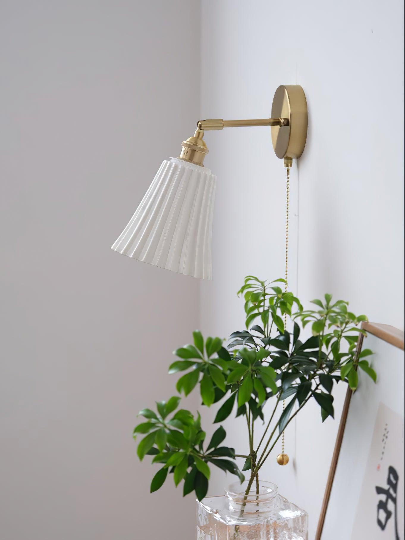 Trumpet Ceramic Wall Light - Letslighting