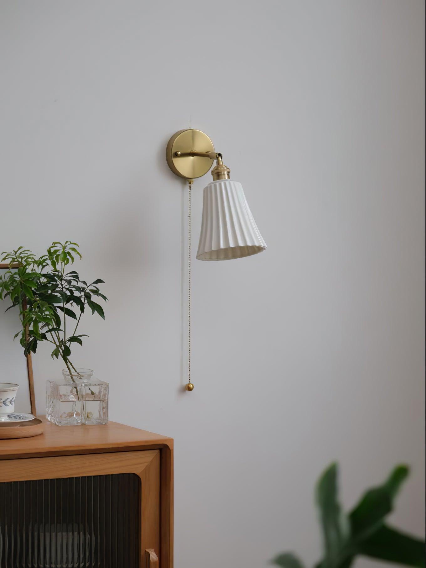 Trumpet Ceramic Wall Light - Letslighting