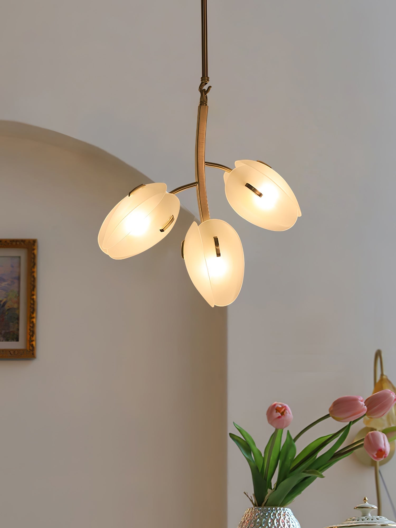 Blossom Contemporary Glass Chandelier - Letslighting