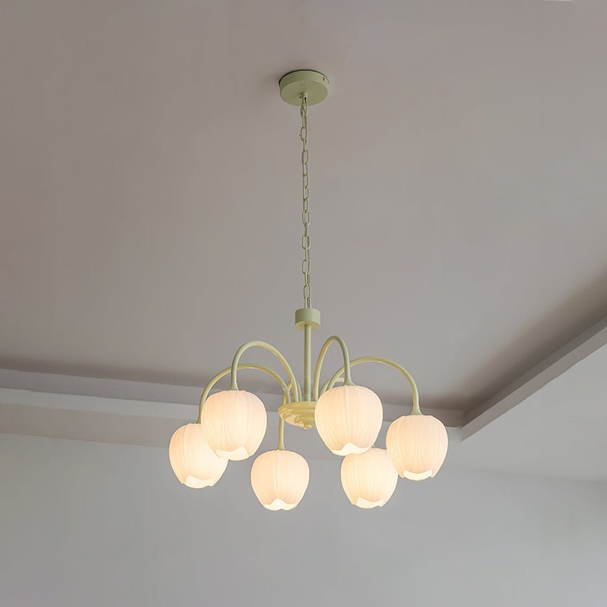 Tulip Matcha Chandelier - Letslighting