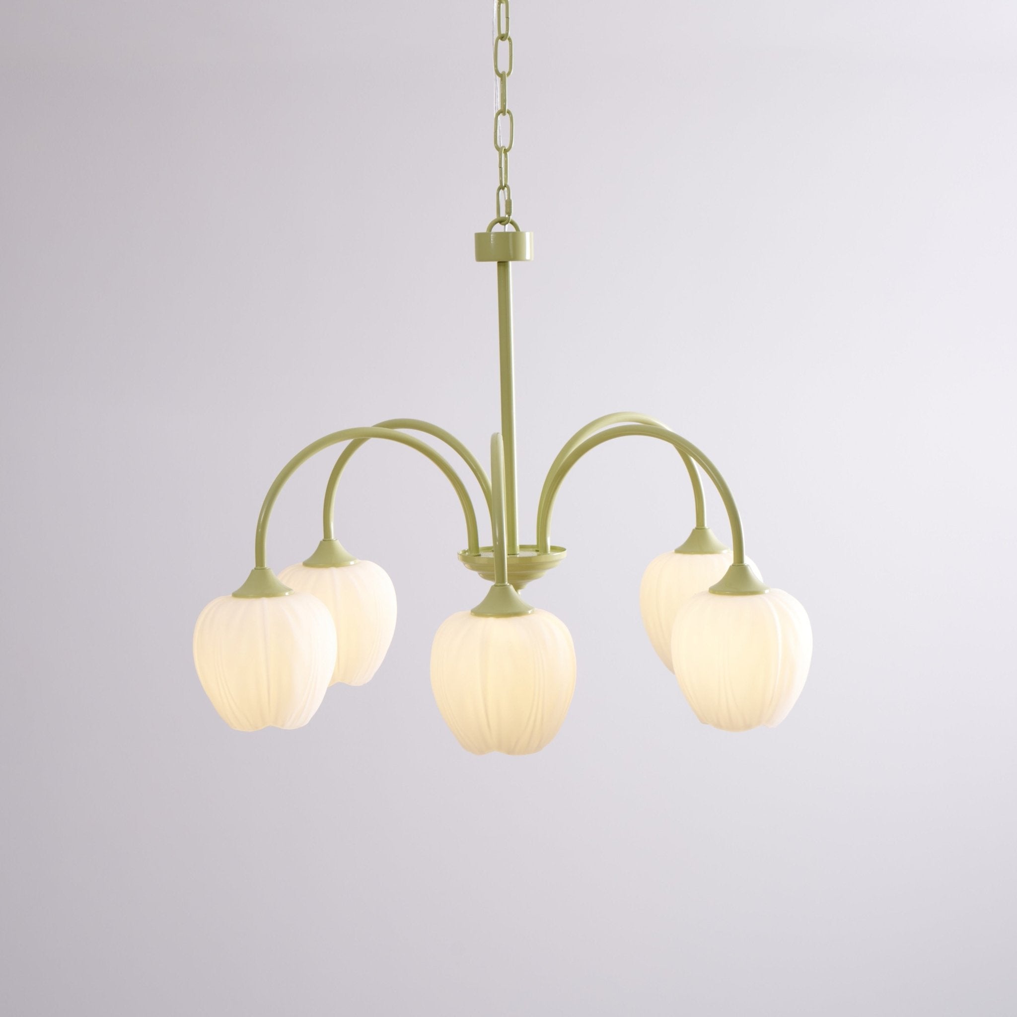 Tulip Matcha Chandelier - Letslighting